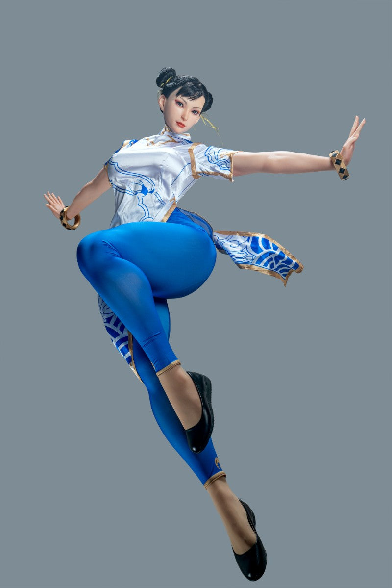 Chun Li seksnukk (Game Lady 169 cm F-Cup nr 33-1 silikoon)