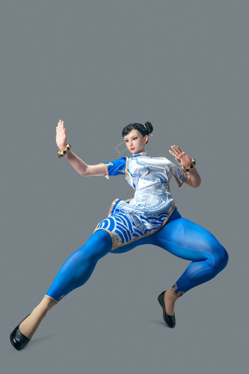Chun Li seksnukk (Game Lady 169 cm F-Cup nr 33-1 silikoon)