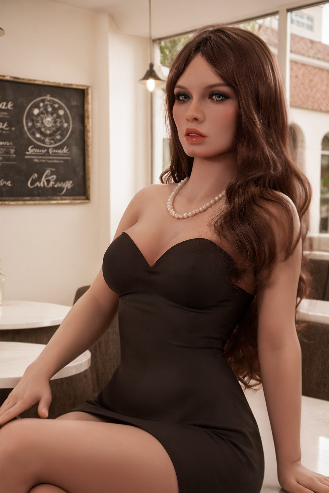 Jessi seksnukk (Aibei Doll 151 cm F-Cup #AB6 TPE + silikoon)