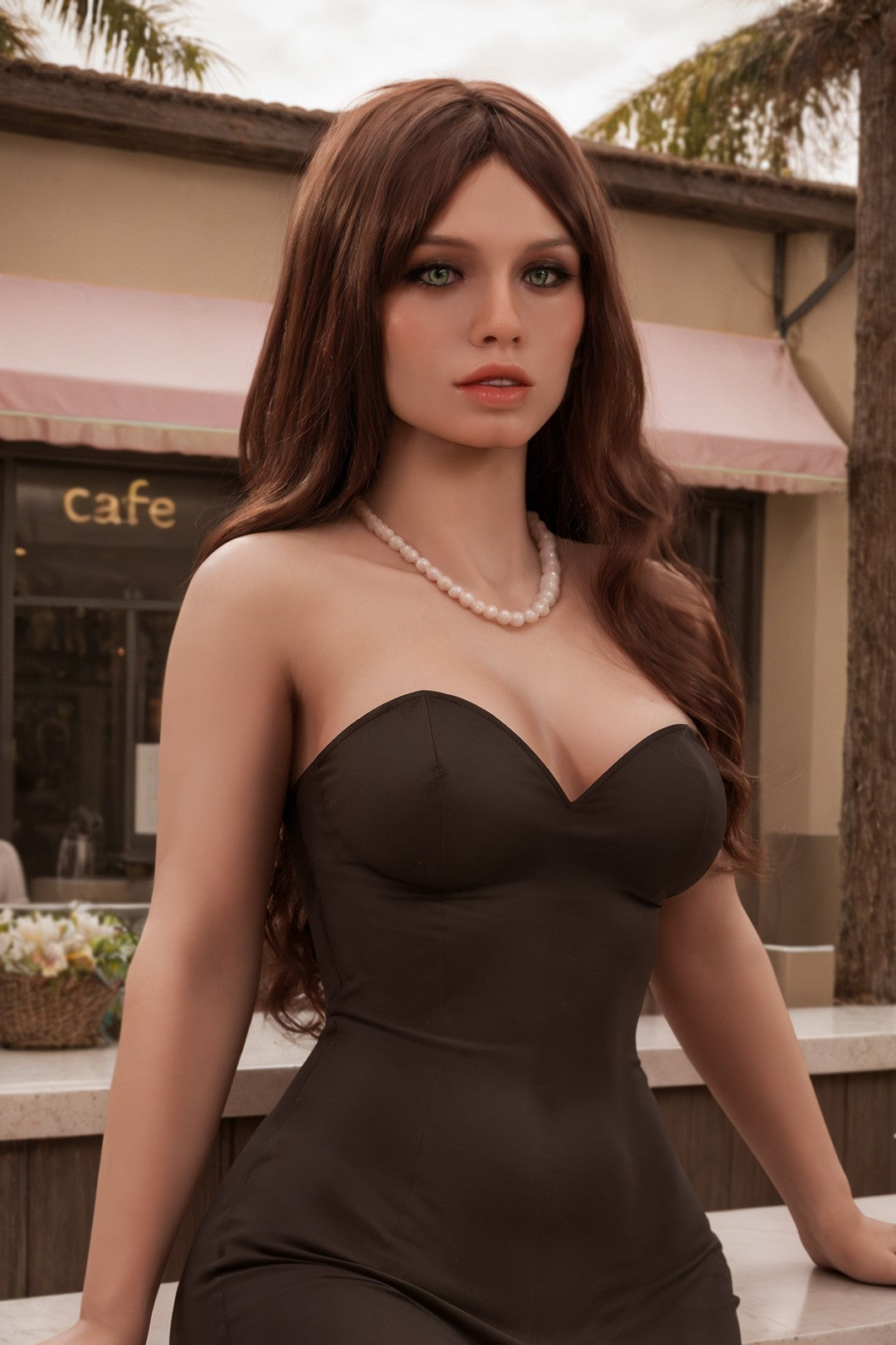 Jessi seksnukk (Aibei Doll 151 cm F-Cup #AB6 TPE + silikoon)
