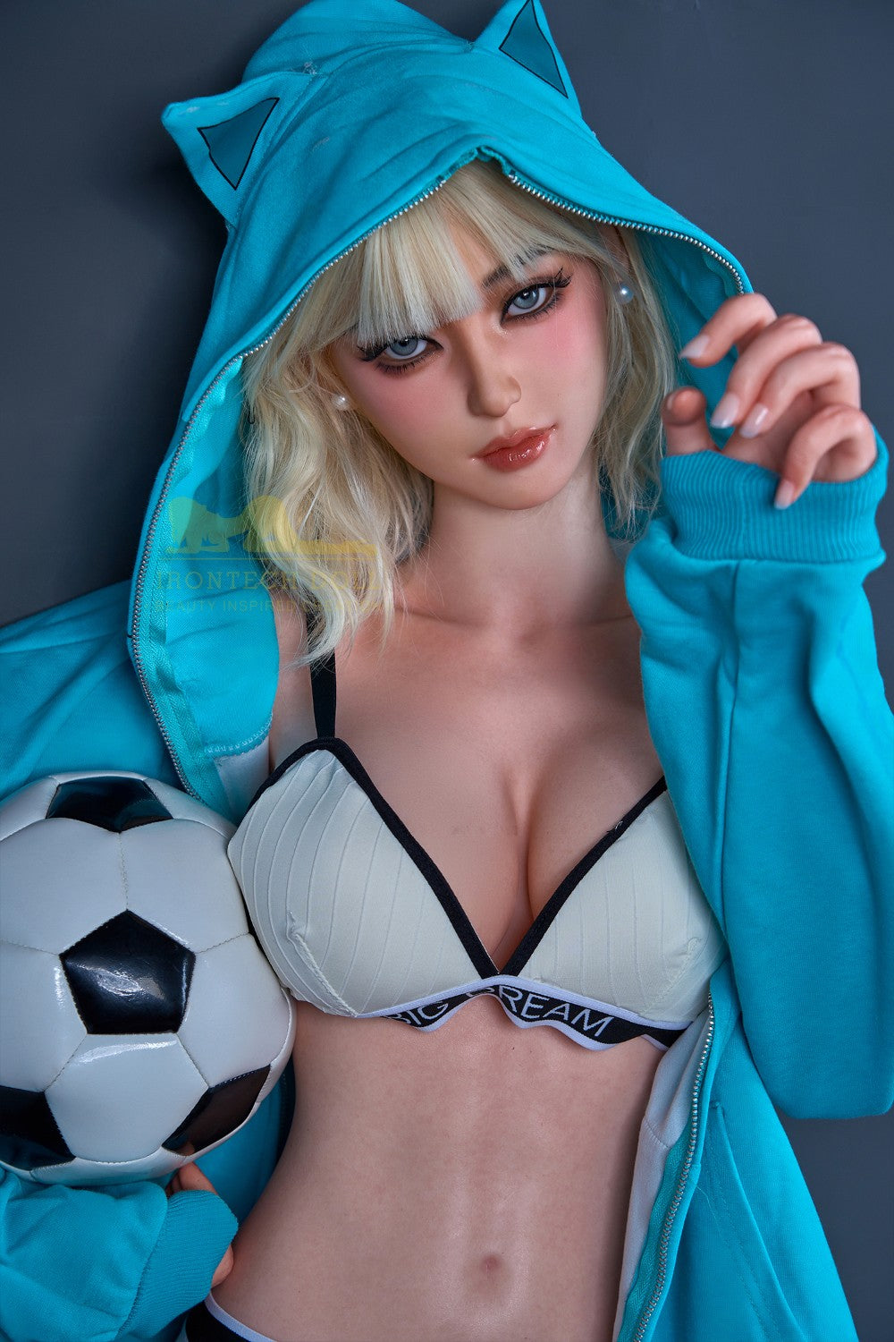 Miku seksnukk (Irontech Doll 161 cm D-Cup S14 silikoon)