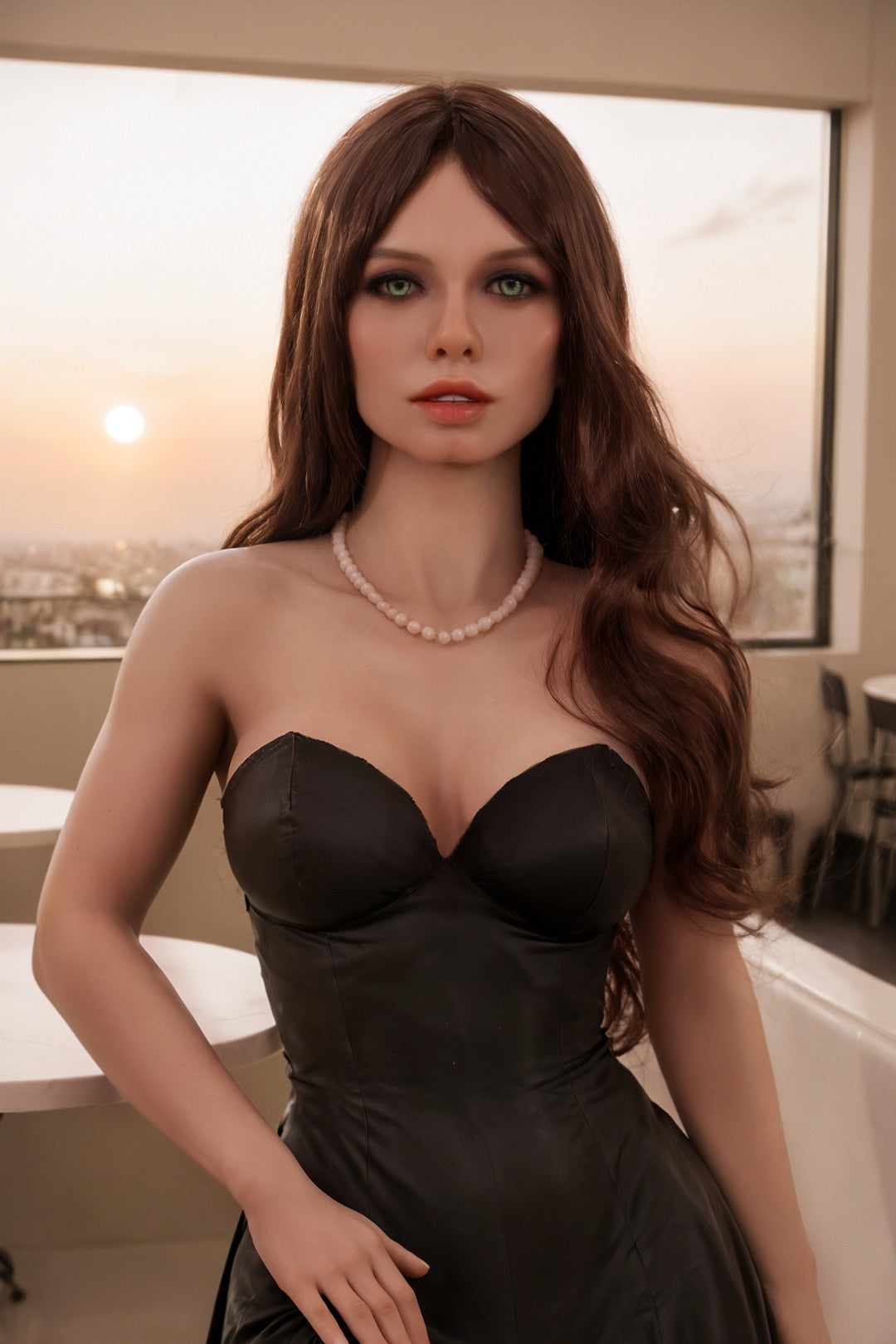 Jessi seksnukk (Aibei Doll 151 cm F-Cup #AB6 TPE + silikoon)
