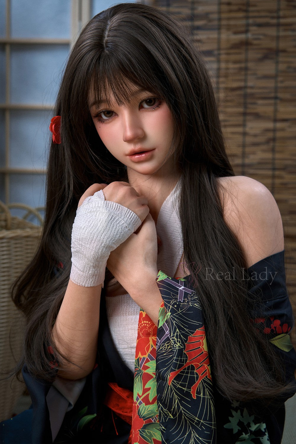 Evie Sex Doll (Real Lady 150 cm F-Cup T4 RST silikoon)