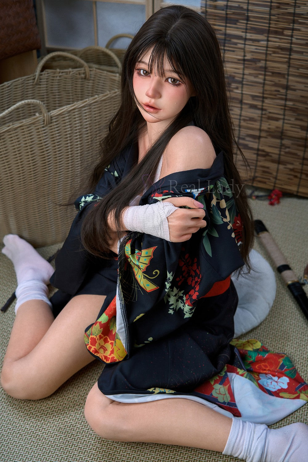 Evie Sex Doll (Real Lady 150 cm F-Cup T4 RST silikoon)