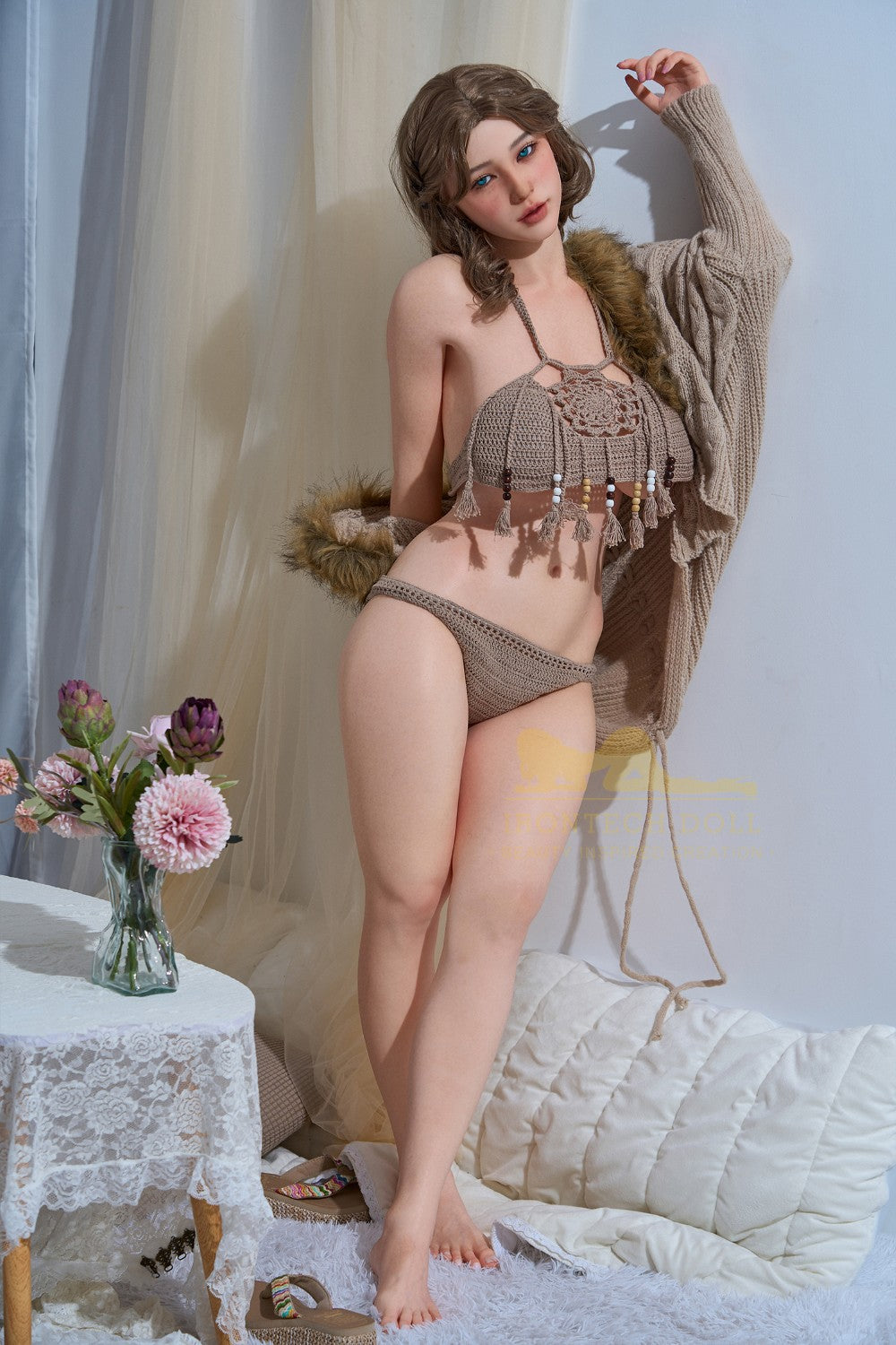 Lexi seksnukk (Irontech Doll 160cm F tass S42 silikoon)