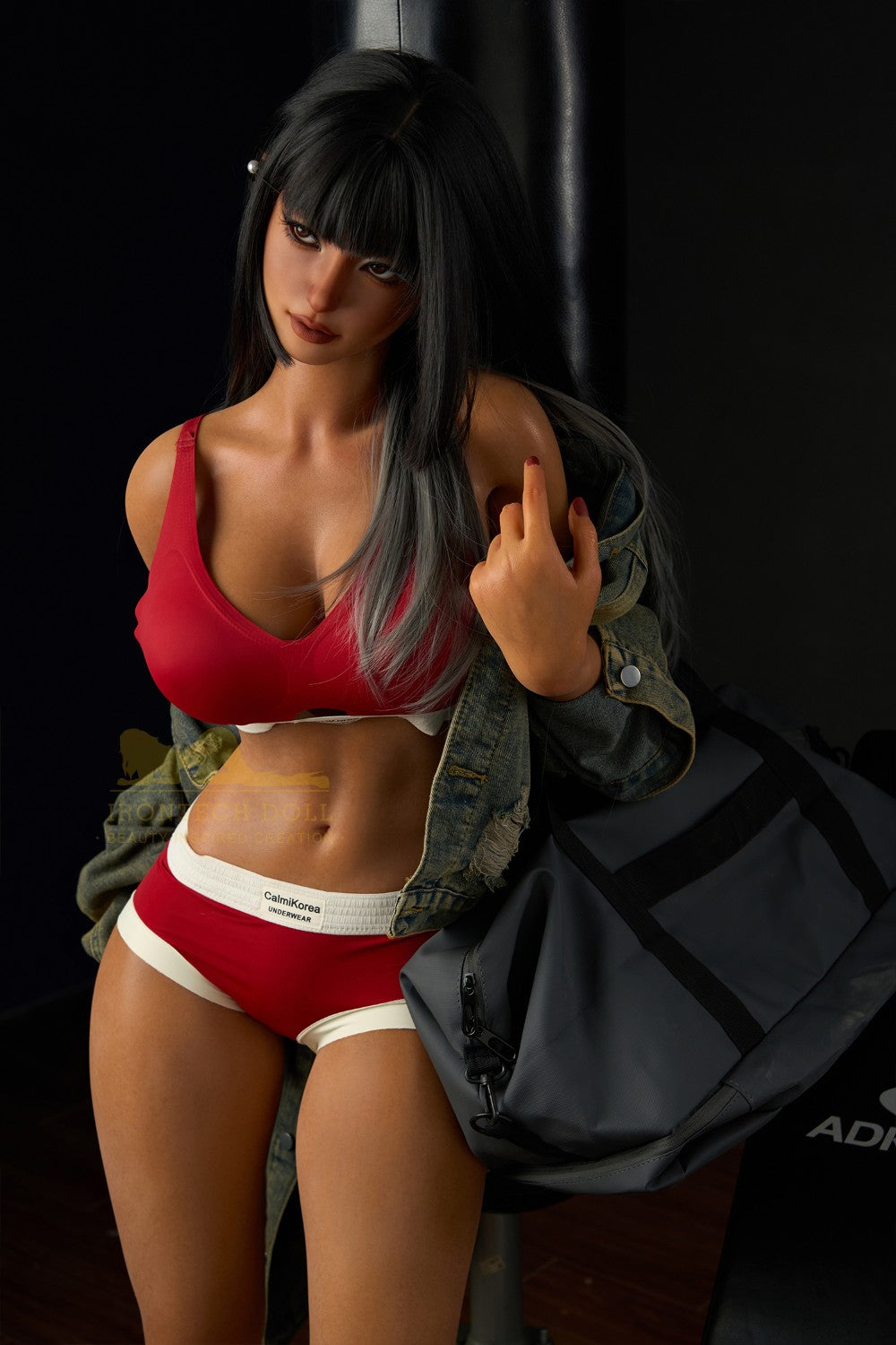 Miku seksnukk (Irontech Doll 161 cm D-Cup S14 silikoon)
