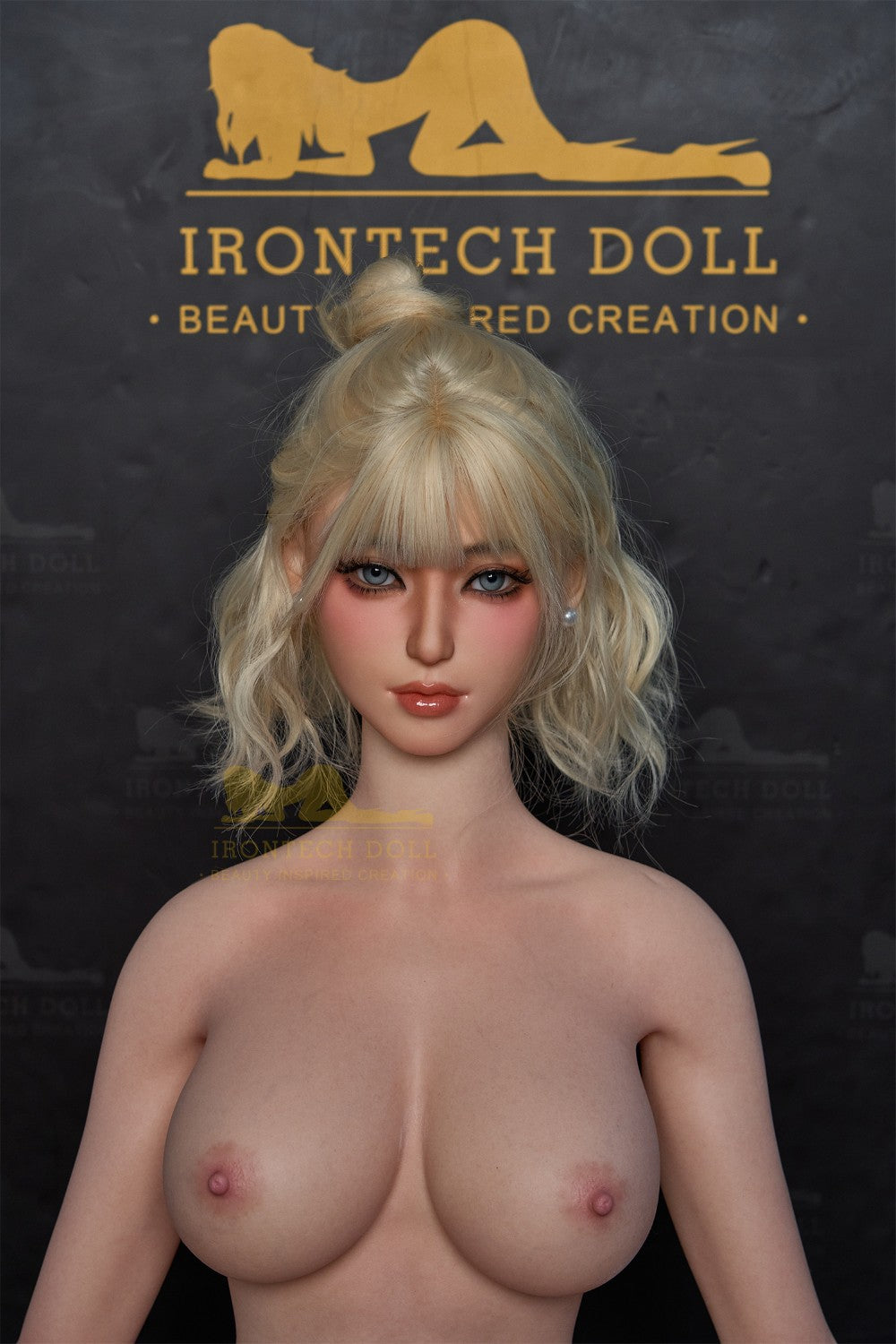 Miku seksnukk (Irontech Doll 161 cm D-Cup S14 silikoon)