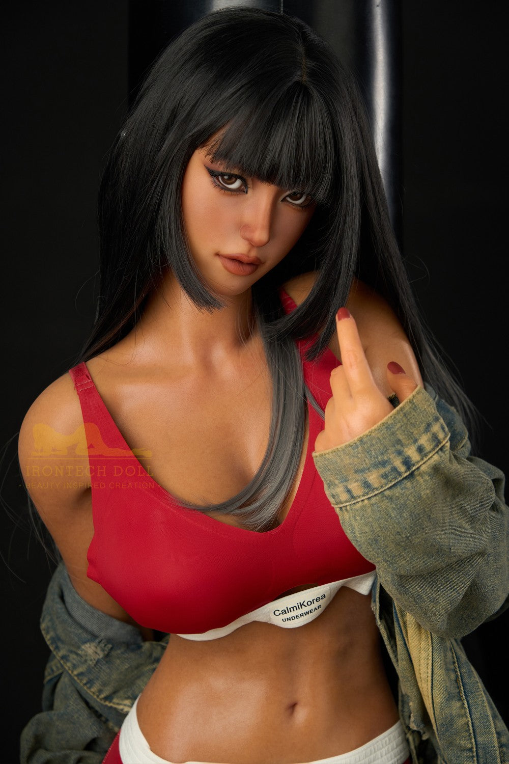 Miku seksnukk (Irontech Doll 161 cm D-Cup S14 silikoon)