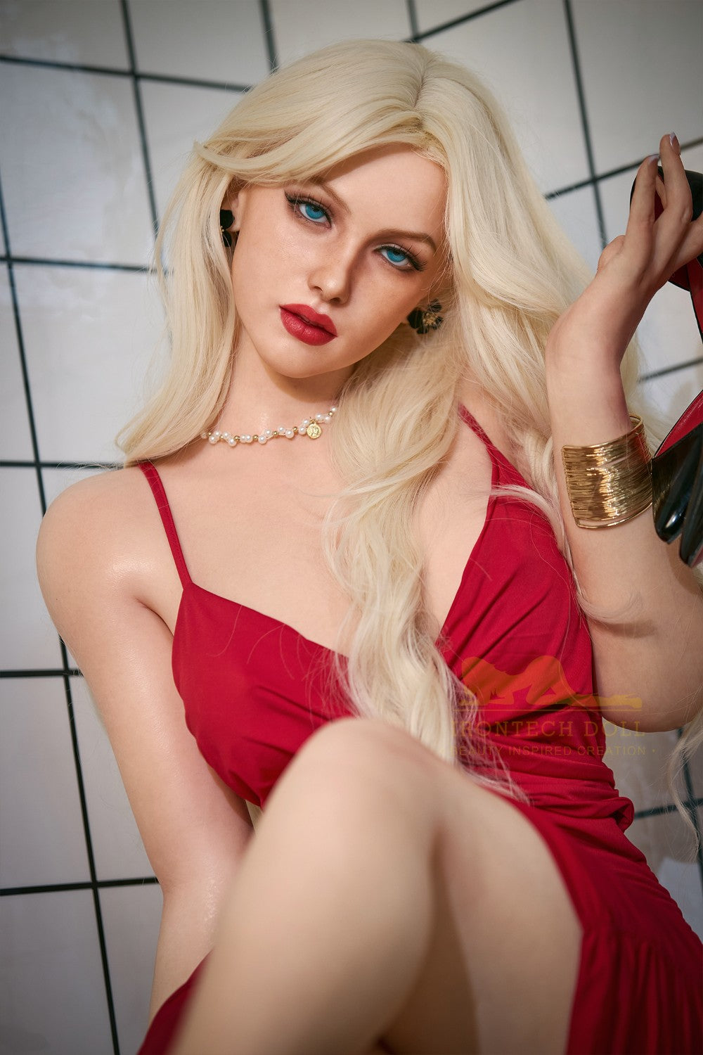 Molly seksnukk (Irontech Doll 164cm F-Cup S44 RST silikoon)