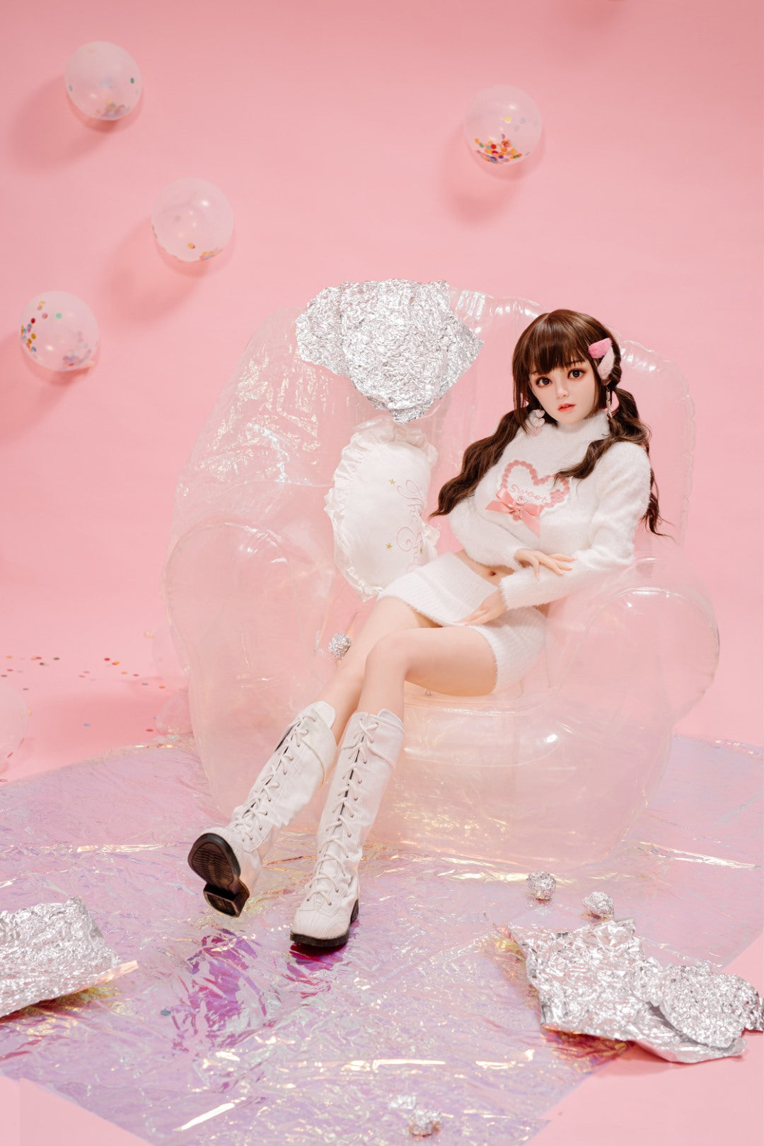 Convallaria seksnukk (Bezlya Doll 149 cm D-tass 2,0 TPE + silikoon)