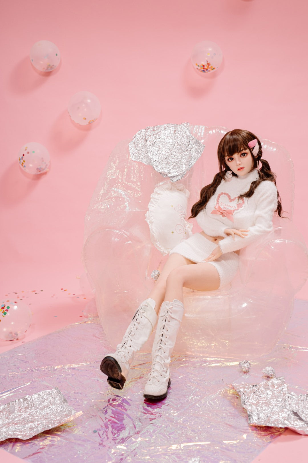 Convallaria seksnukk (Bezlya Doll 149 cm D-tass 2,0 TPE + silikoon)