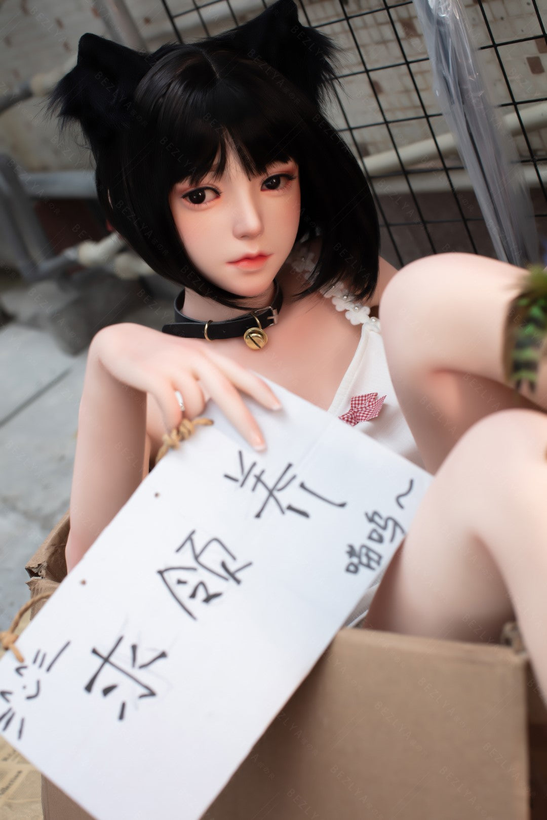 Campanula seksnukk (Bezlya Doll 155 cm F tass 2,0 TPE + silikoon)