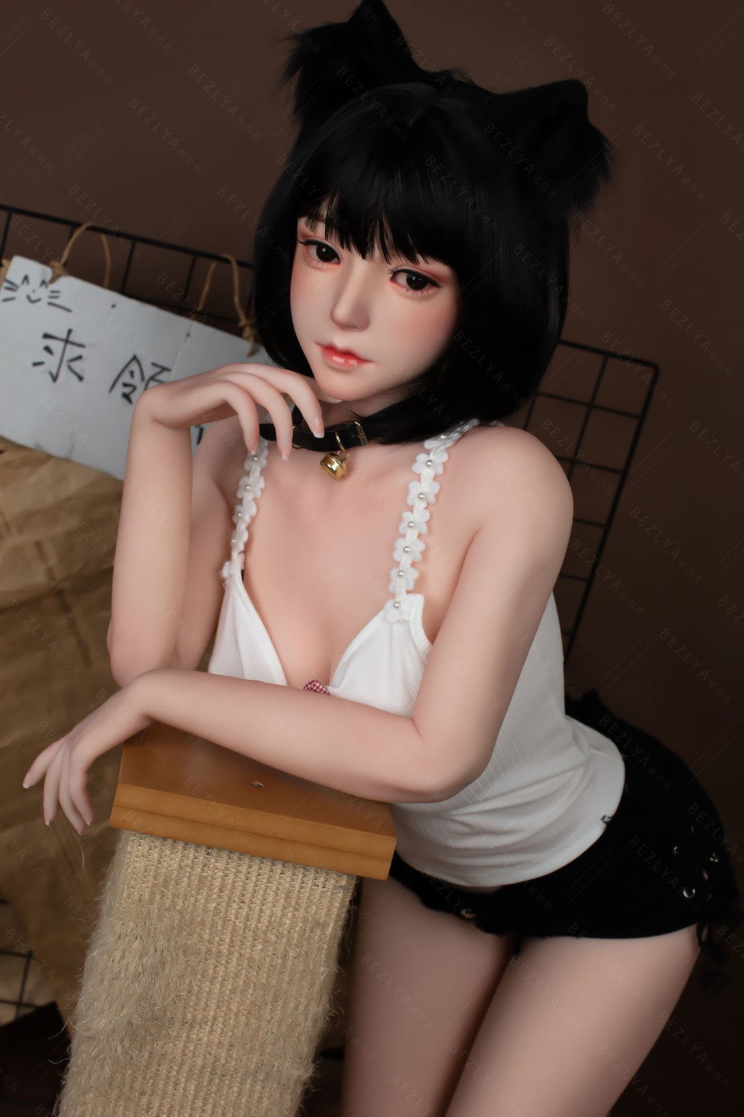 Campanula seksnukk (Bezlya Doll 155 cm F tass 2,0 TPE + silikoon)