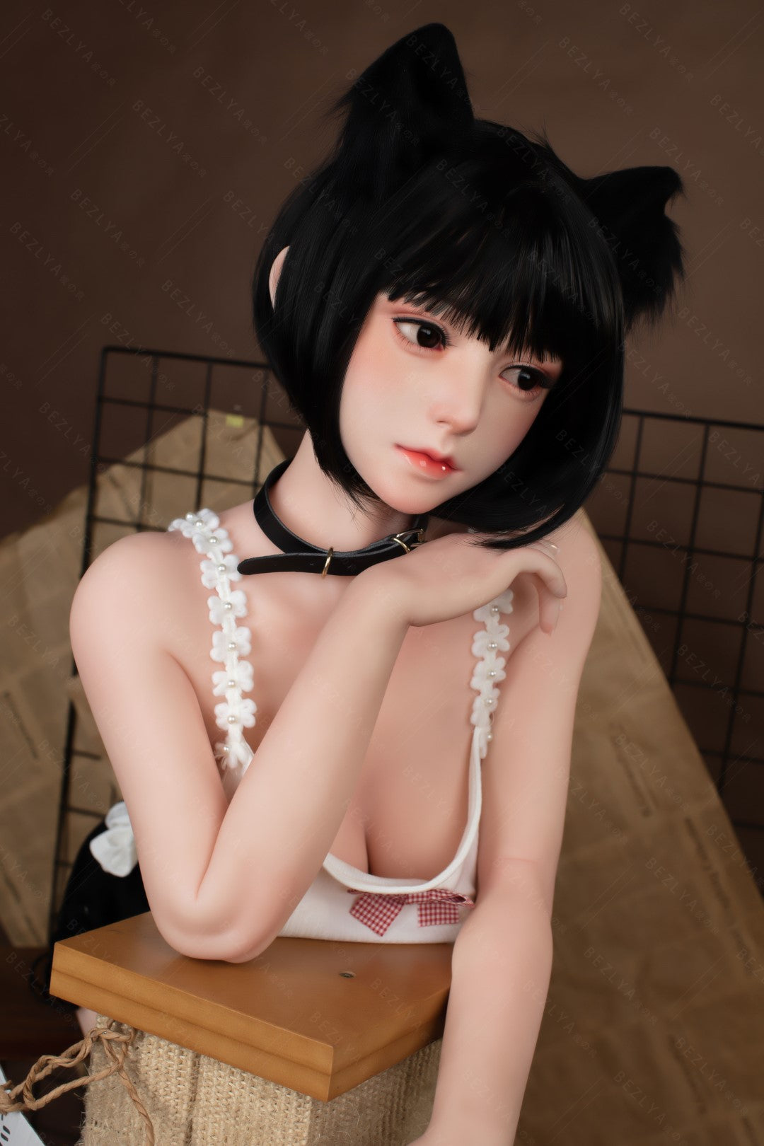 Campanula seksnukk (Bezlya Doll 155 cm F tass 2,0 TPE + silikoon)