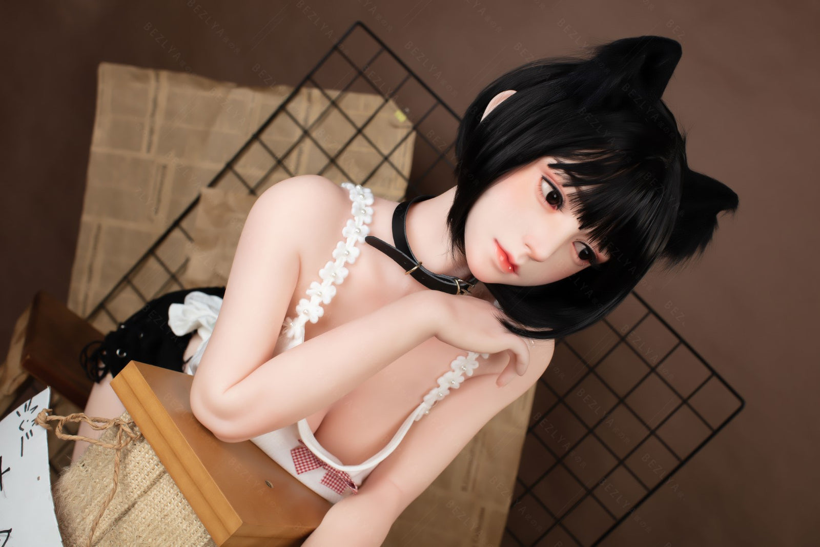 Campanula seksnukk (Bezlya Doll 155 cm F tass 2,0 TPE + silikoon)
