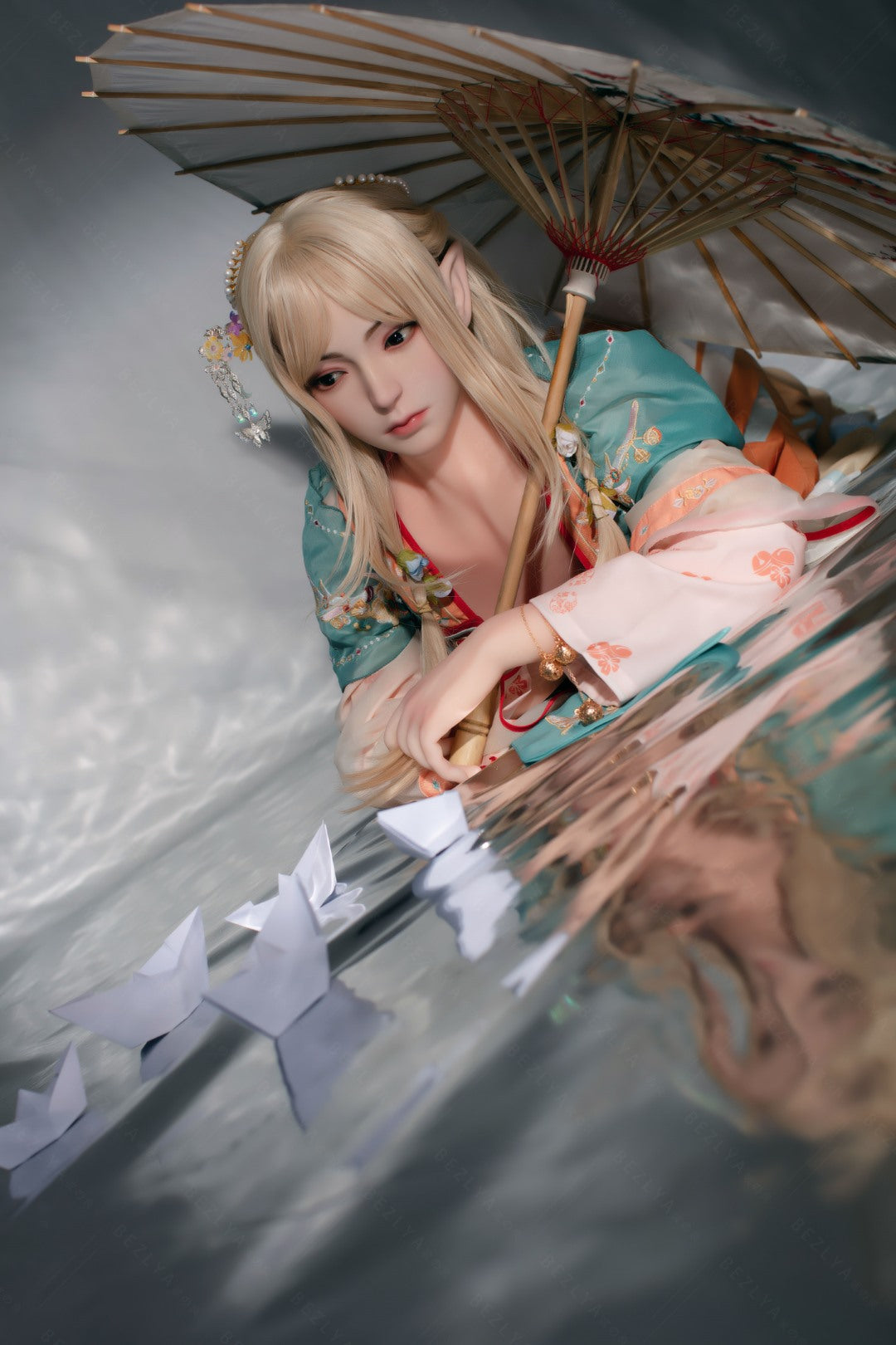 Pansy seksnukk (Bezlya Doll 160 cm C-tass 2,0 TPE + silikoon)