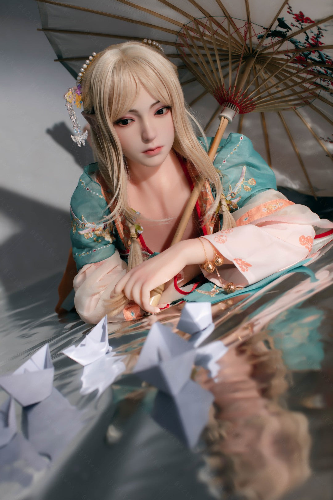Pansy seksnukk (Bezlya Doll 160 cm C-tass 2,0 TPE + silikoon)