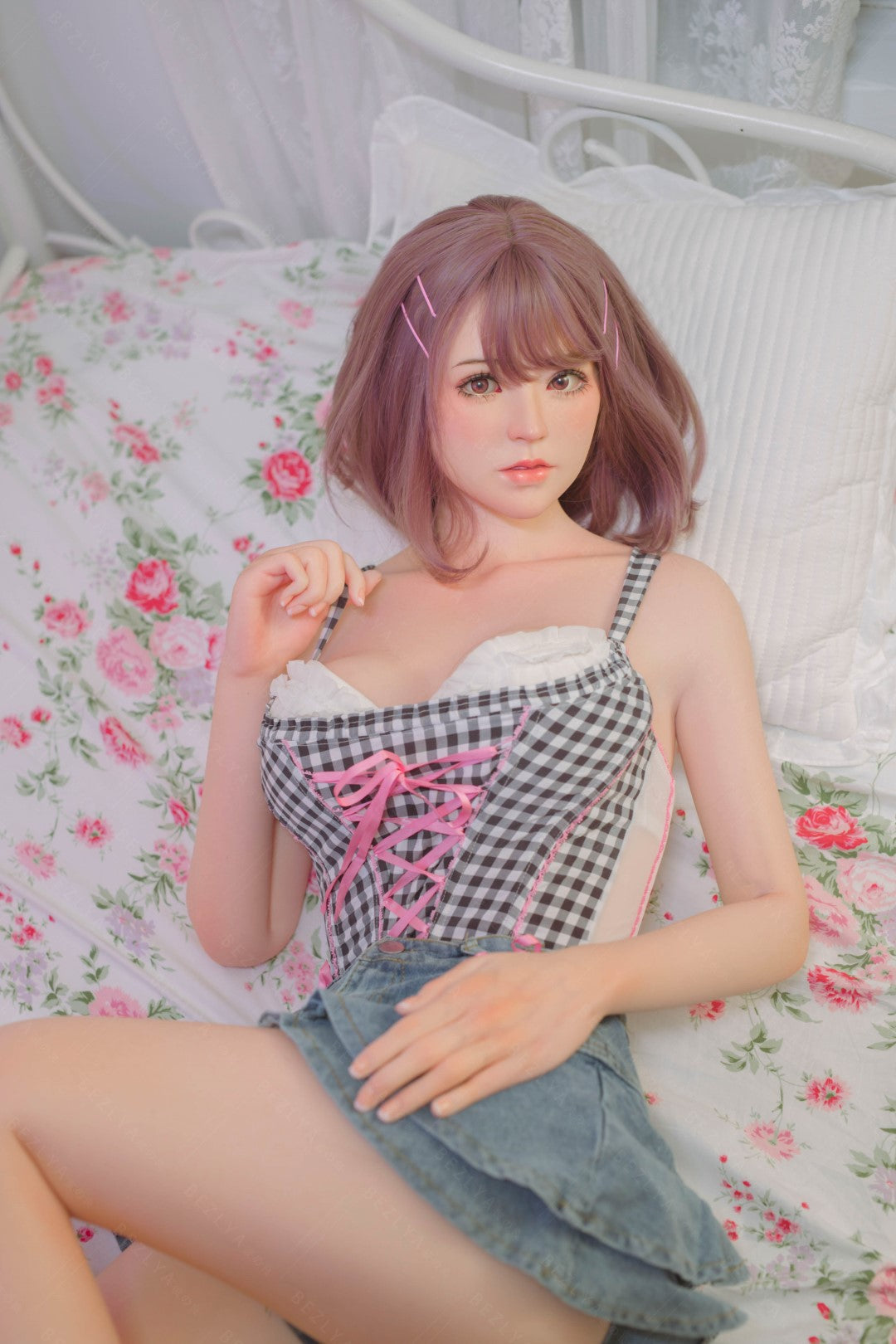 Hortensia seksnukk (Bezlya Doll 160 cm C-tass 2,1 silikoon)