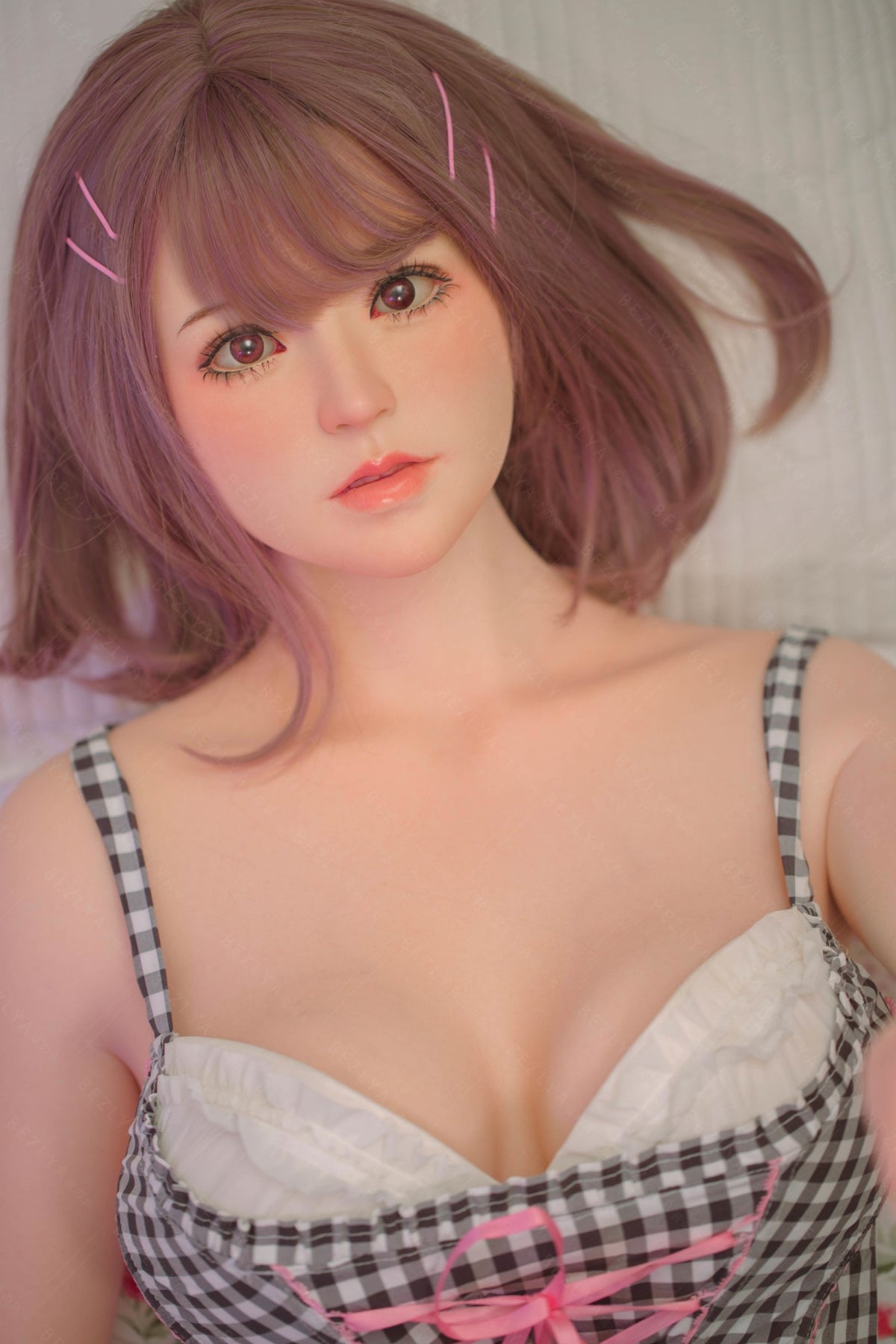 Hortensia seksnukk (Bezlya Doll 160 cm C-tass 2,1 silikoon)