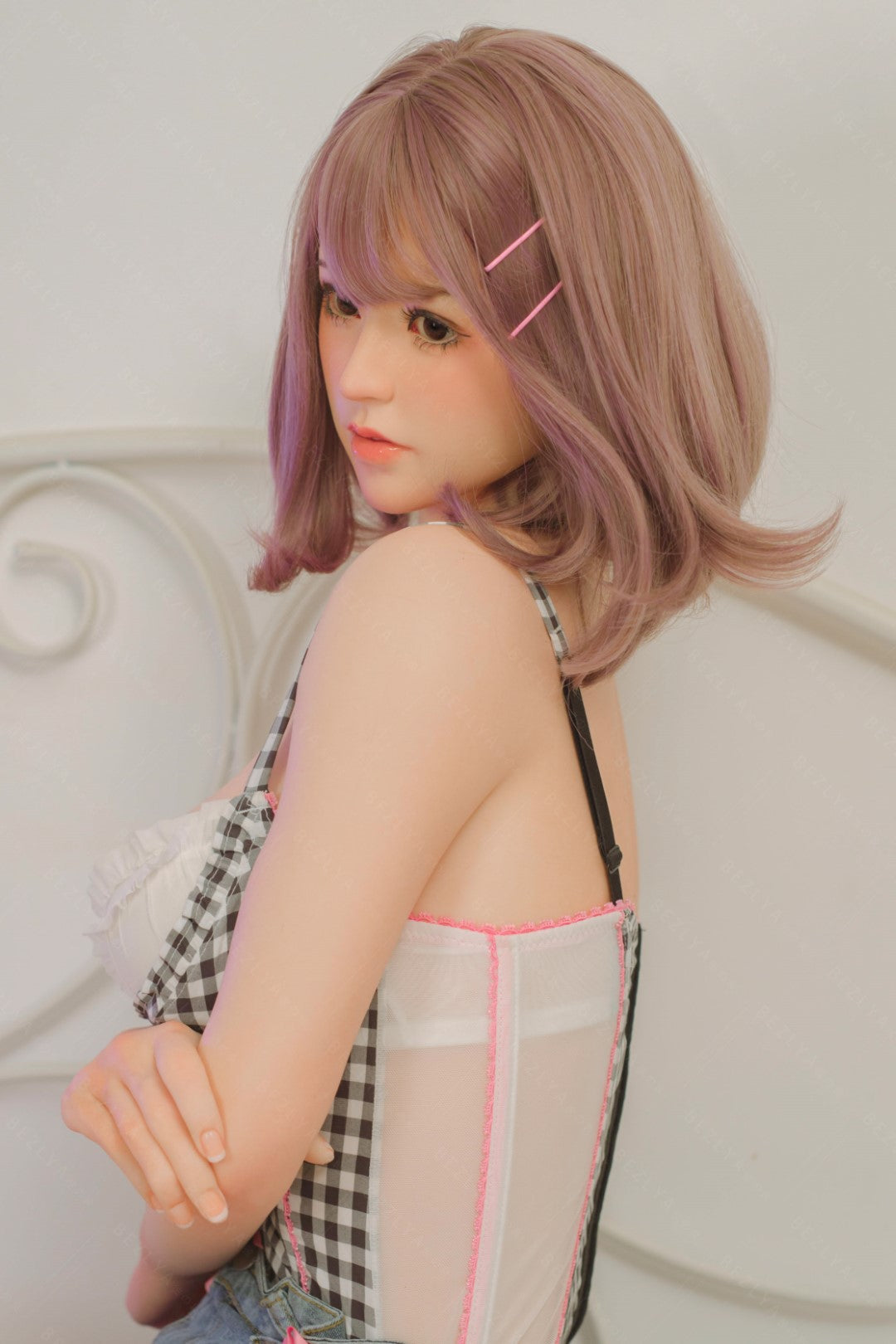 Hortensia seksnukk (Bezlya Doll 160 cm C-tass 2,1 silikoon)
