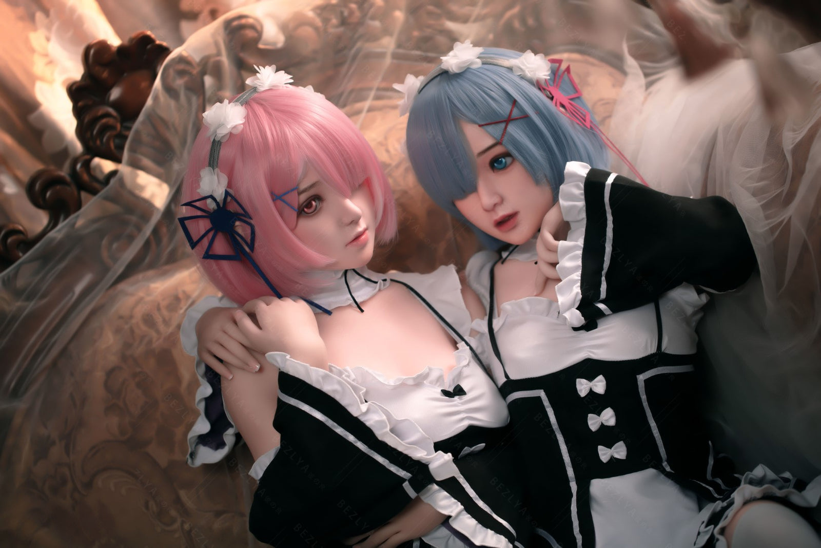 Raami seksnukk (Bezlya Doll 149 cm D-tass 2,0 TPE + silikoon)
