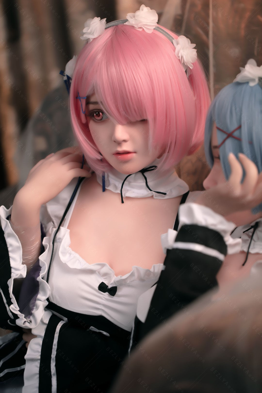 Raami seksnukk (Bezlya Doll 149 cm D-tass 2,0 TPE + silikoon)