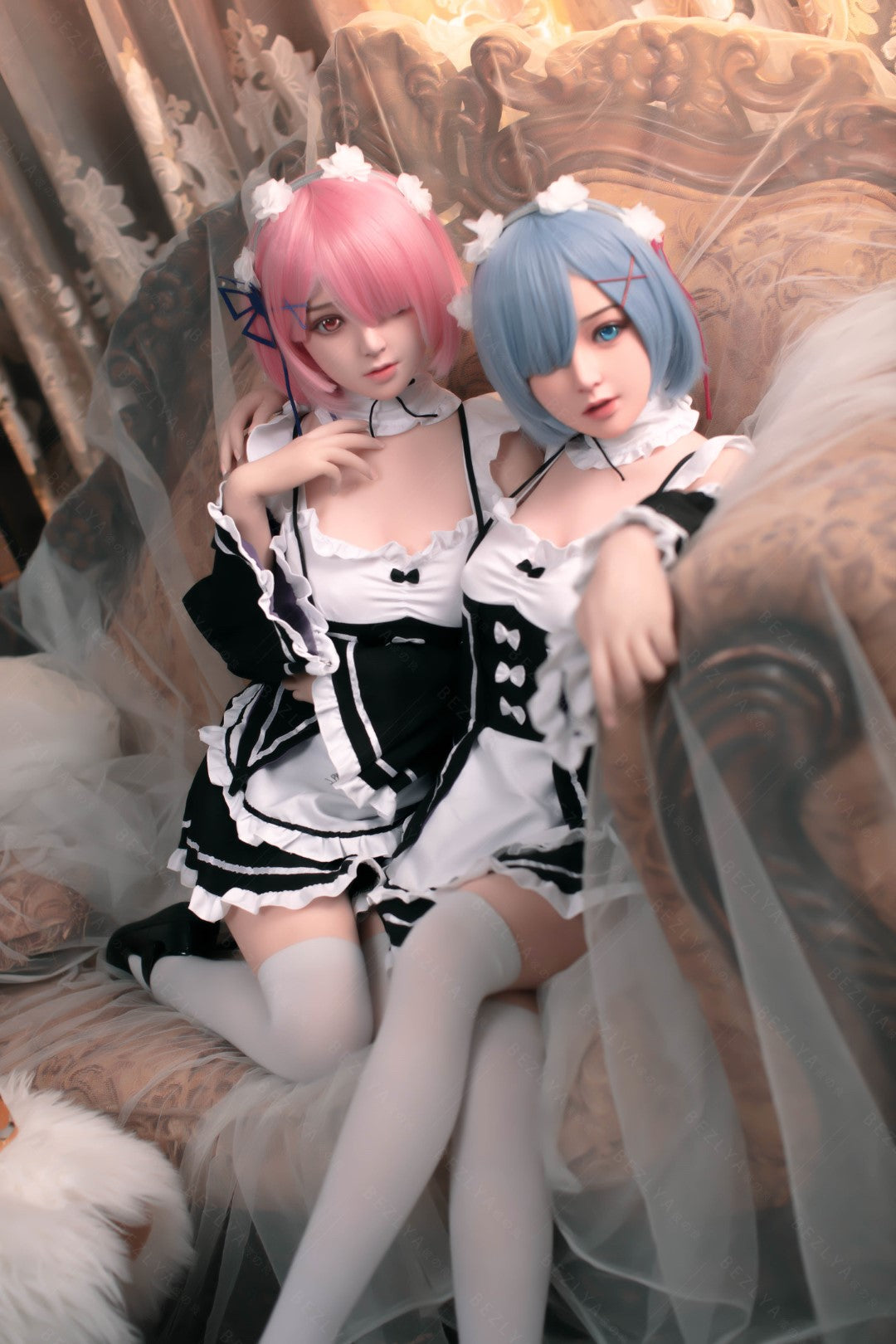 Raami seksnukk (Bezlya Doll 149 cm D-tass 2,0 TPE + silikoon)