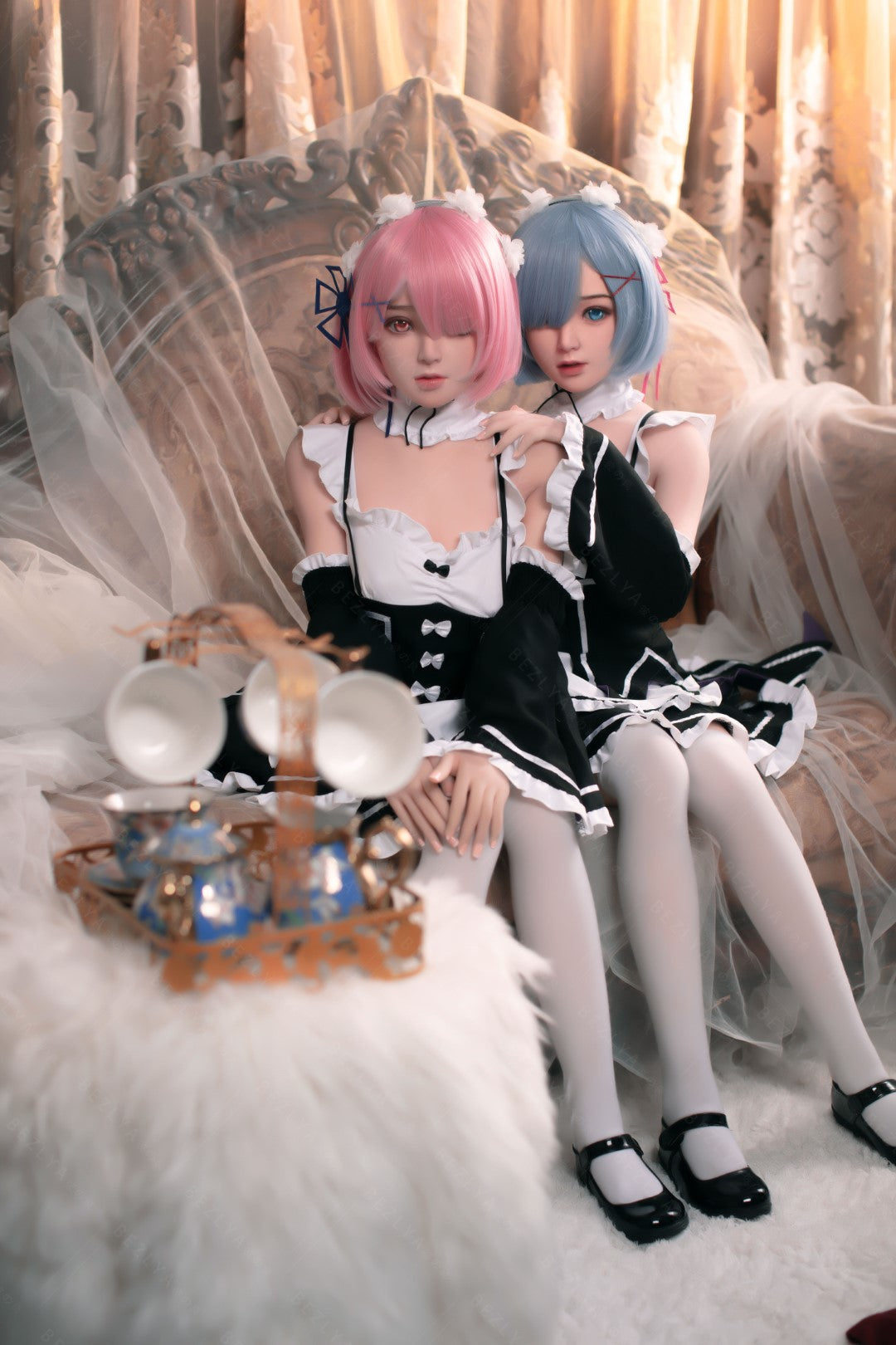 Raami seksnukk (Bezlya Doll 149 cm D-tass 2,0 TPE + silikoon)