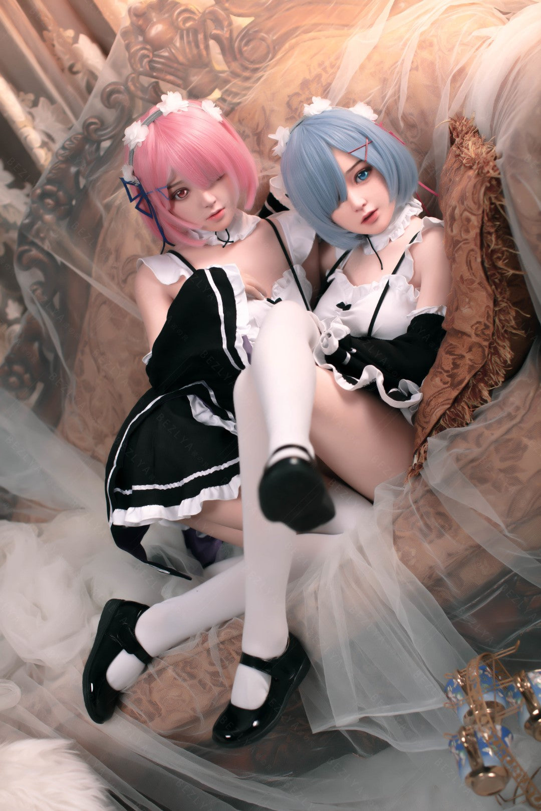 Raami seksnukk (Bezlya Doll 149 cm D-tass 2,0 TPE + silikoon)