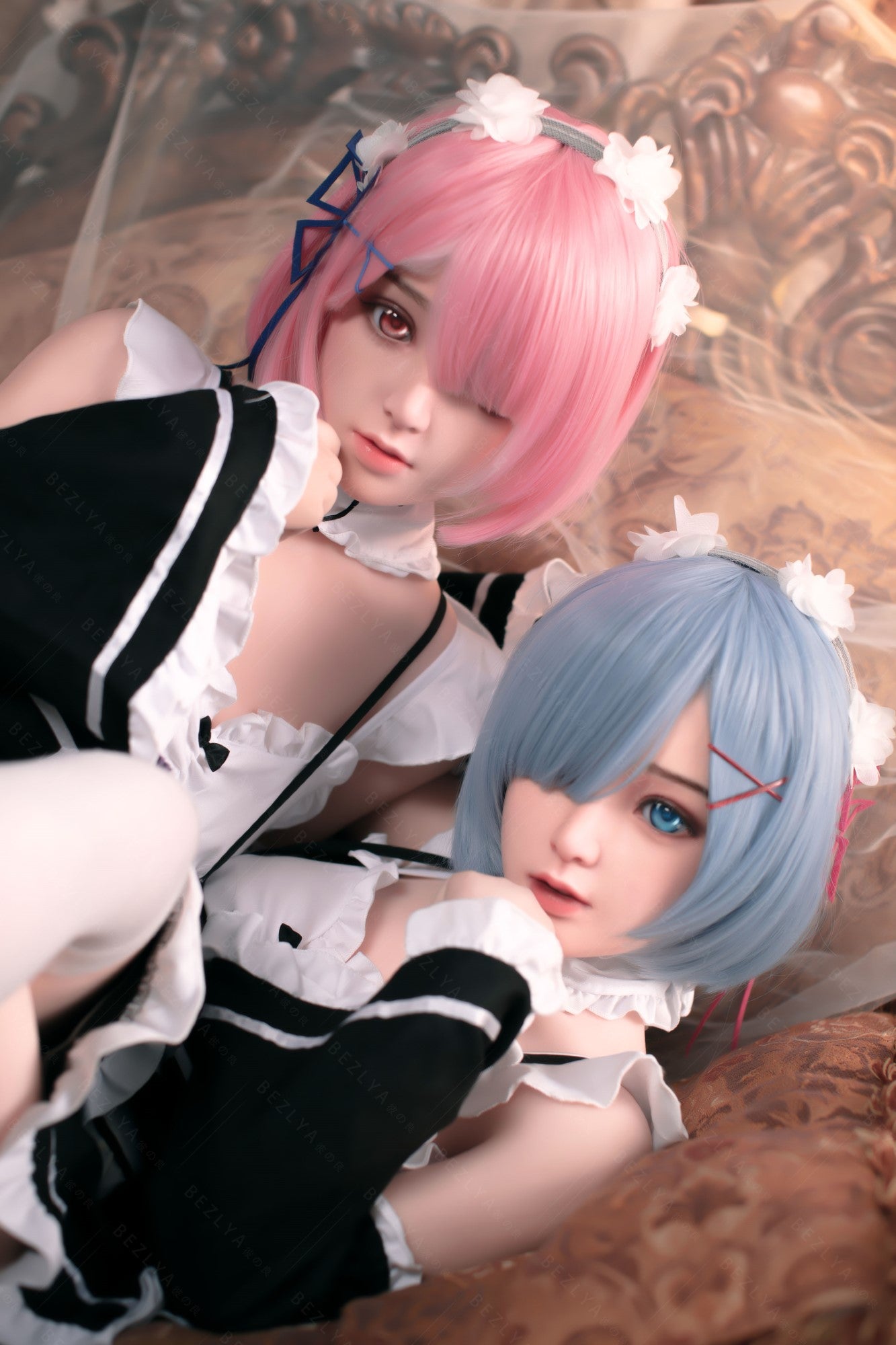 Raami seksnukk (Bezlya Doll 149 cm D-tass 2,0 TPE + silikoon)