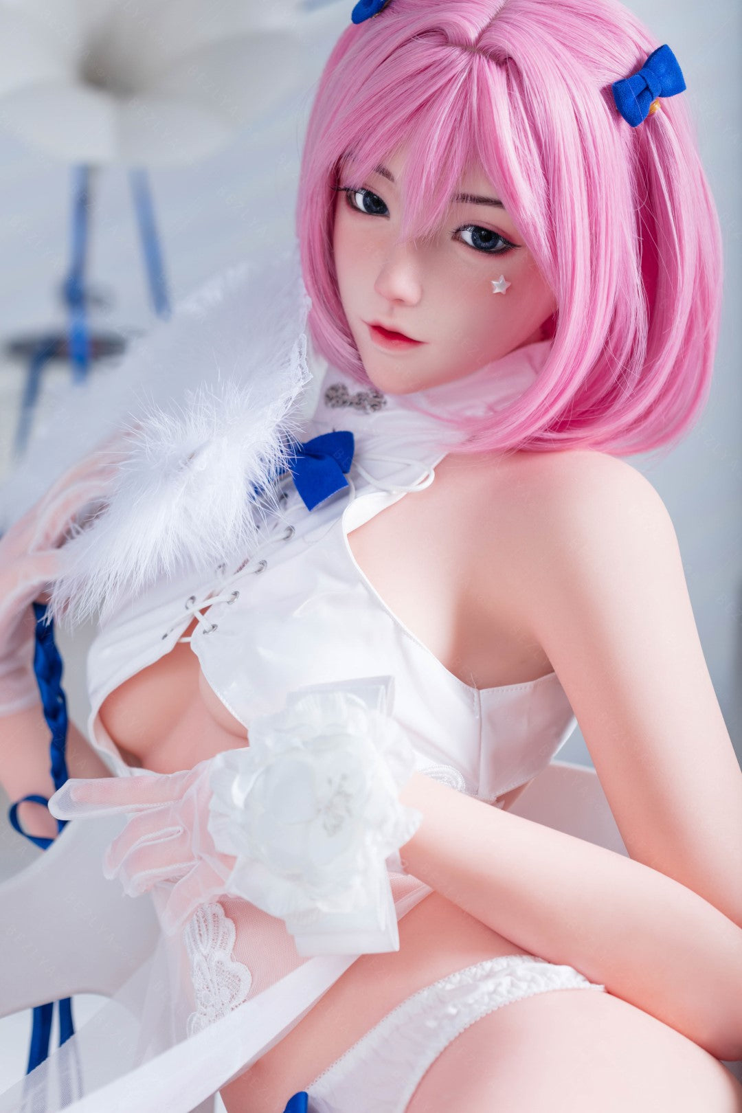 Cyrtenthera seksnukk (Bezlya Doll 155 cm B tass 2,0 TPE + silikoon)