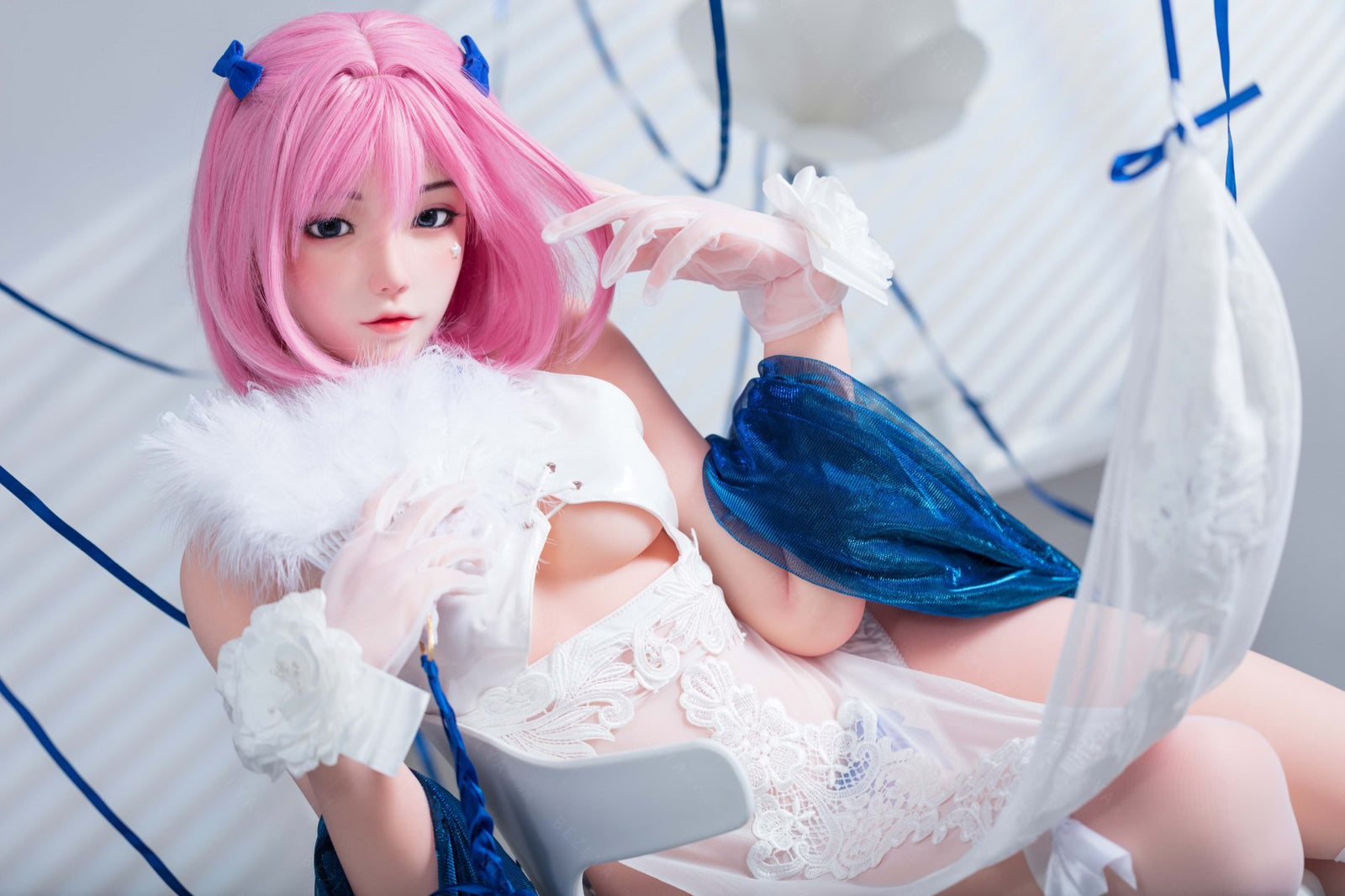 Cyrtenthera seksnukk (Bezlya Doll 155 cm B tass 2,0 TPE + silikoon)