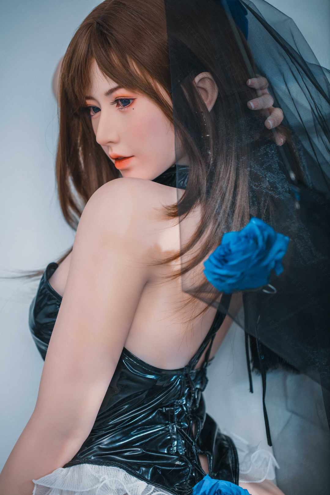 Lagenaria seksnukk (Bezlya Doll 155 cm B tass 2,0 TPE + silikoon)