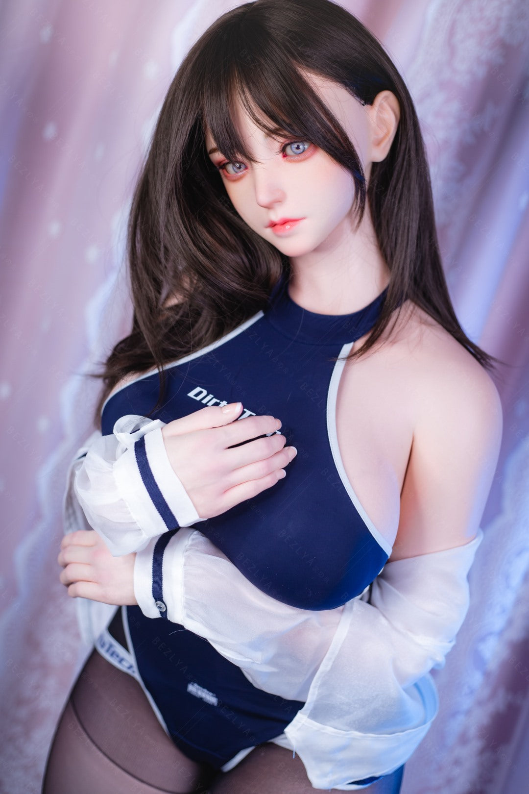 Campanula seksnukk (Bezlya Doll 160 cm G-tass 2,1 silikoon)