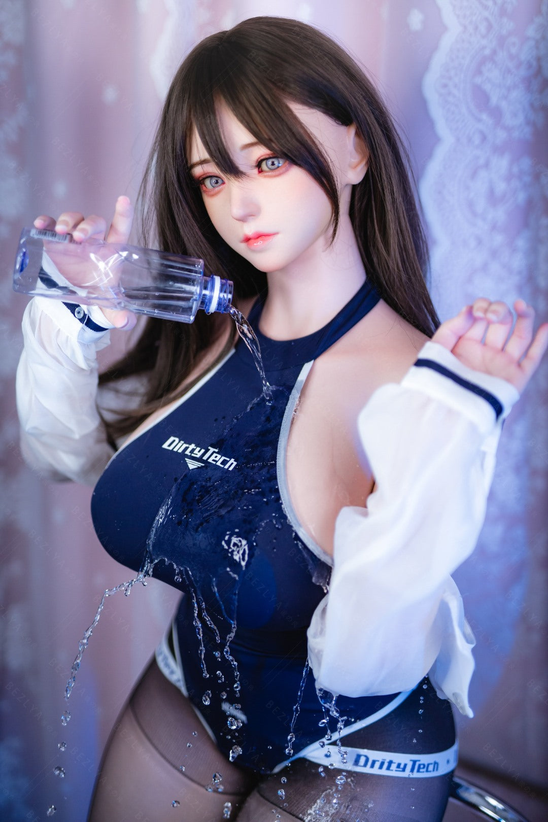 Campanula seksnukk (Bezlya Doll 160 cm G-tass 2,1 silikoon)