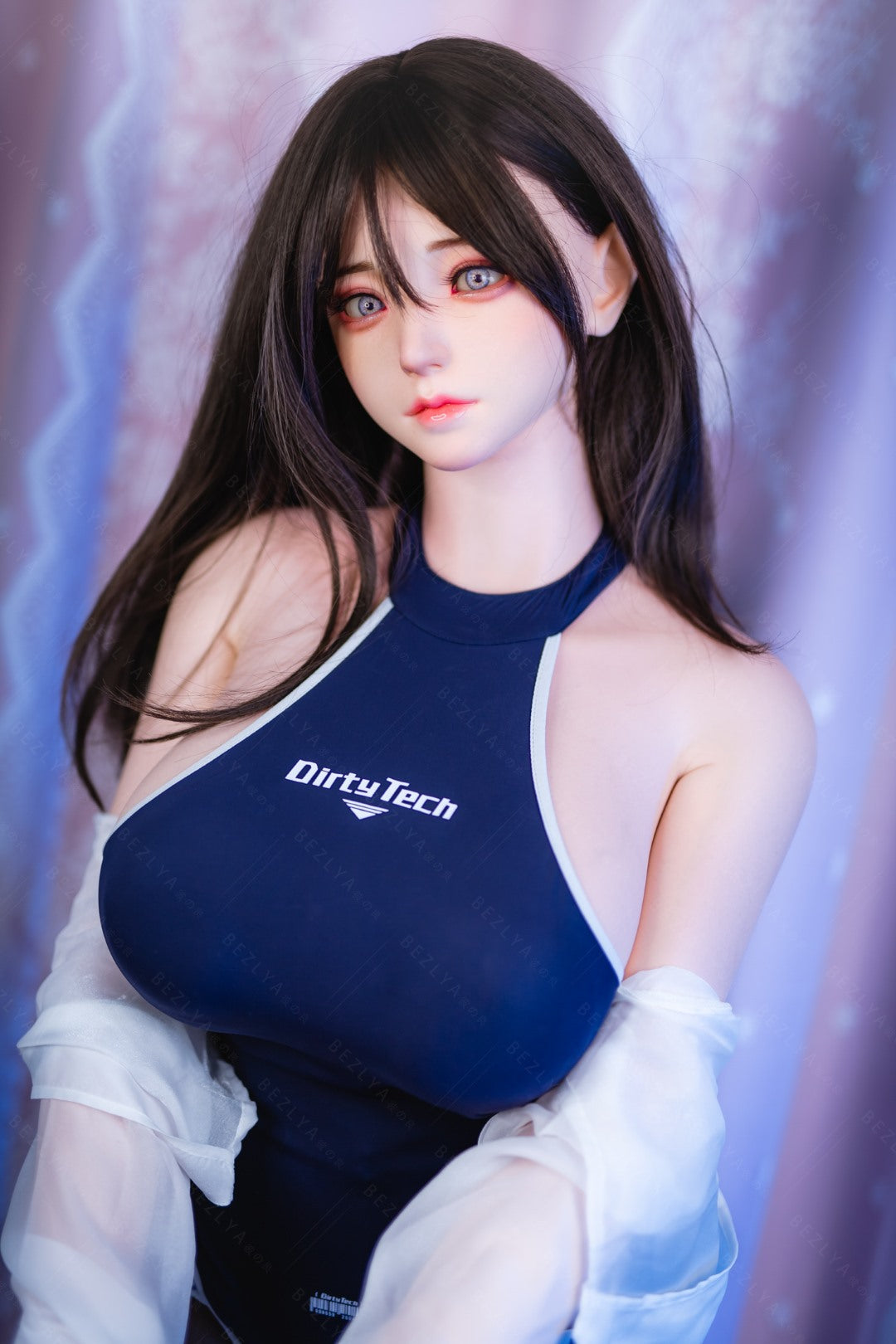 Campanula seksnukk (Bezlya Doll 160 cm G-tass 2,1 silikoon)