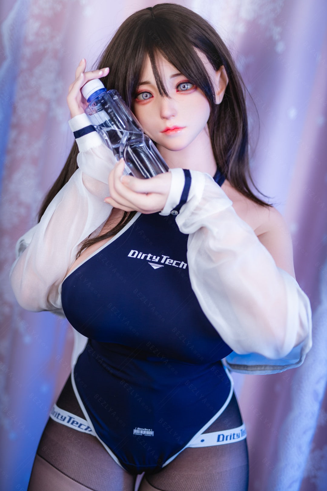 Campanula seksnukk (Bezlya Doll 160 cm G-tass 2,1 silikoon)