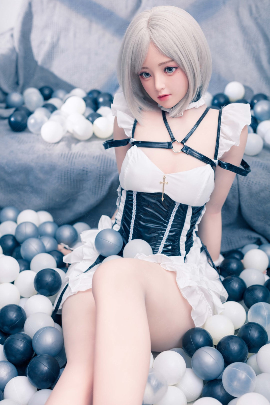 Convallaria seksnukk (Bezlya Doll 155 cm B tass 2,0 TPE + silikoon)
