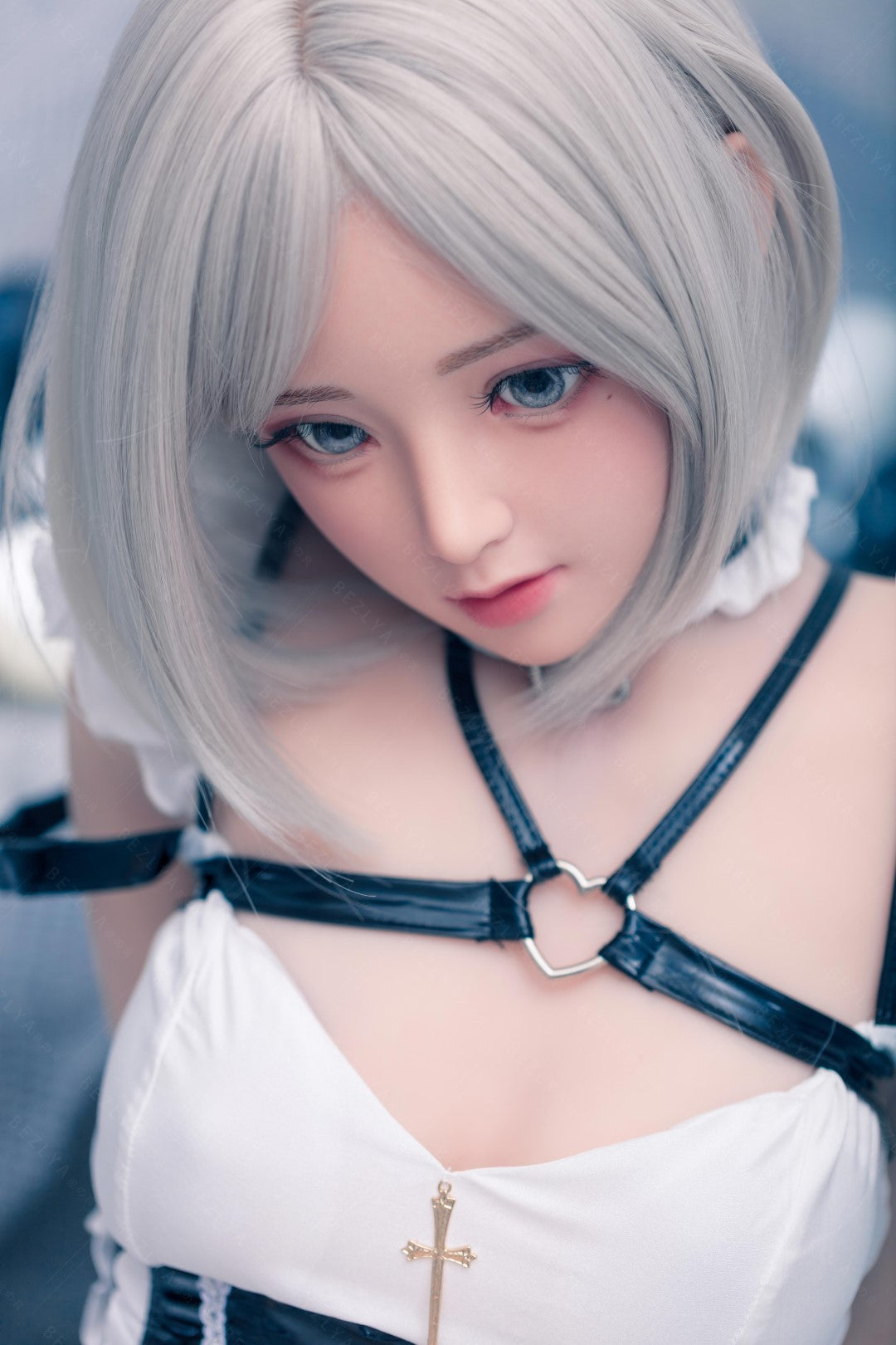 Convallaria seksnukk (Bezlya Doll 155 cm B tass 2,0 TPE + silikoon)