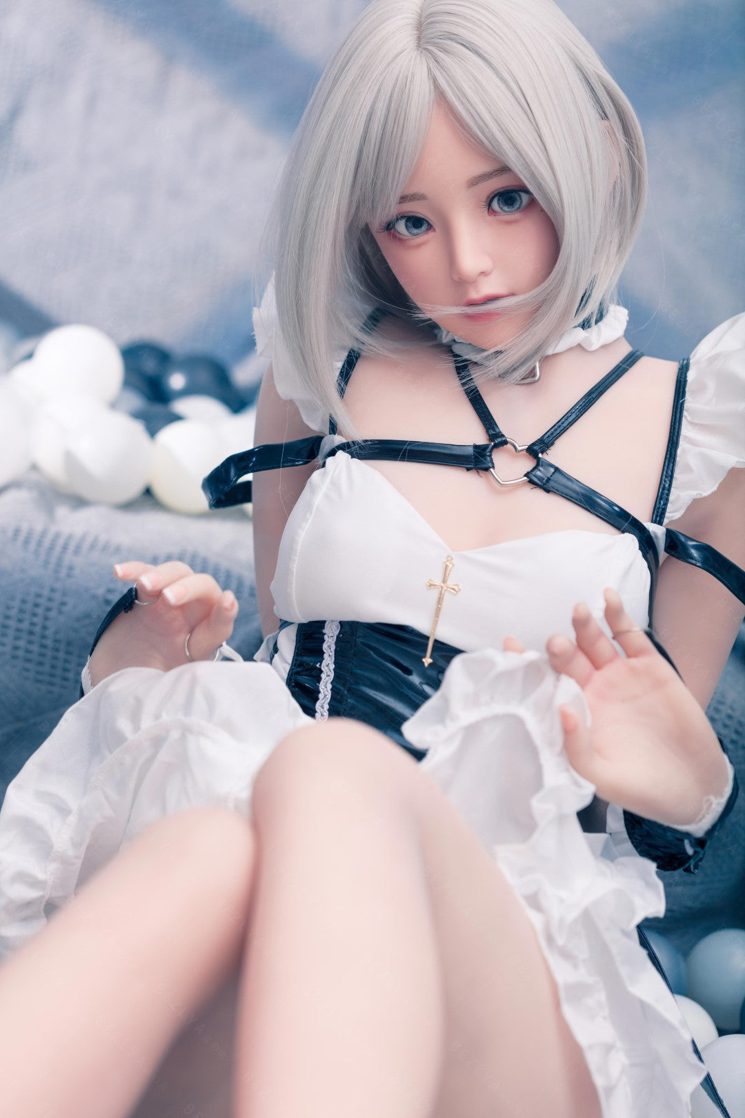 Convallaria seksnukk (Bezlya Doll 155 cm B tass 2,0 TPE + silikoon)