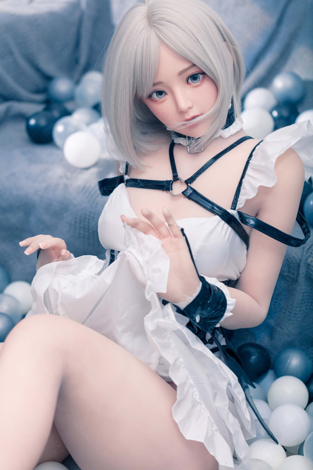 Convallaria seksnukk (Bezlya Doll 155 cm B tass 2,0 TPE + silikoon)