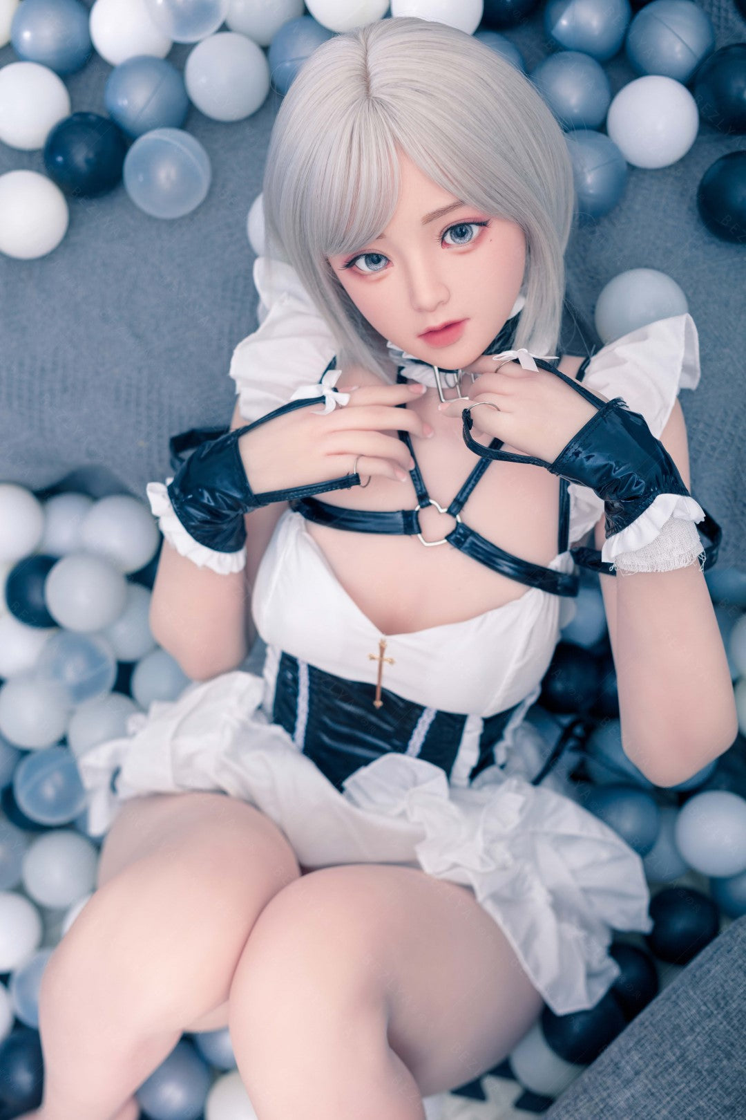 Convallaria seksnukk (Bezlya Doll 155 cm B tass 2,0 TPE + silikoon)