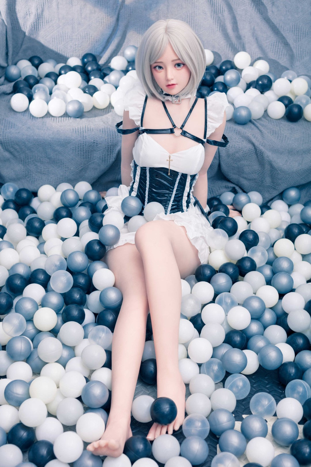 Convallaria seksnukk (Bezlya Doll 155 cm B tass 2,0 TPE + silikoon)