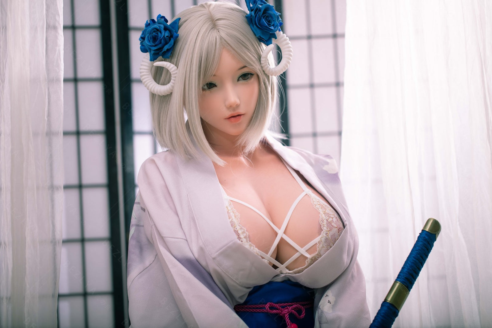 Cyrtenthera seksnukk (Bezlya Doll 160 cm G-tass 2,1 silikoon)