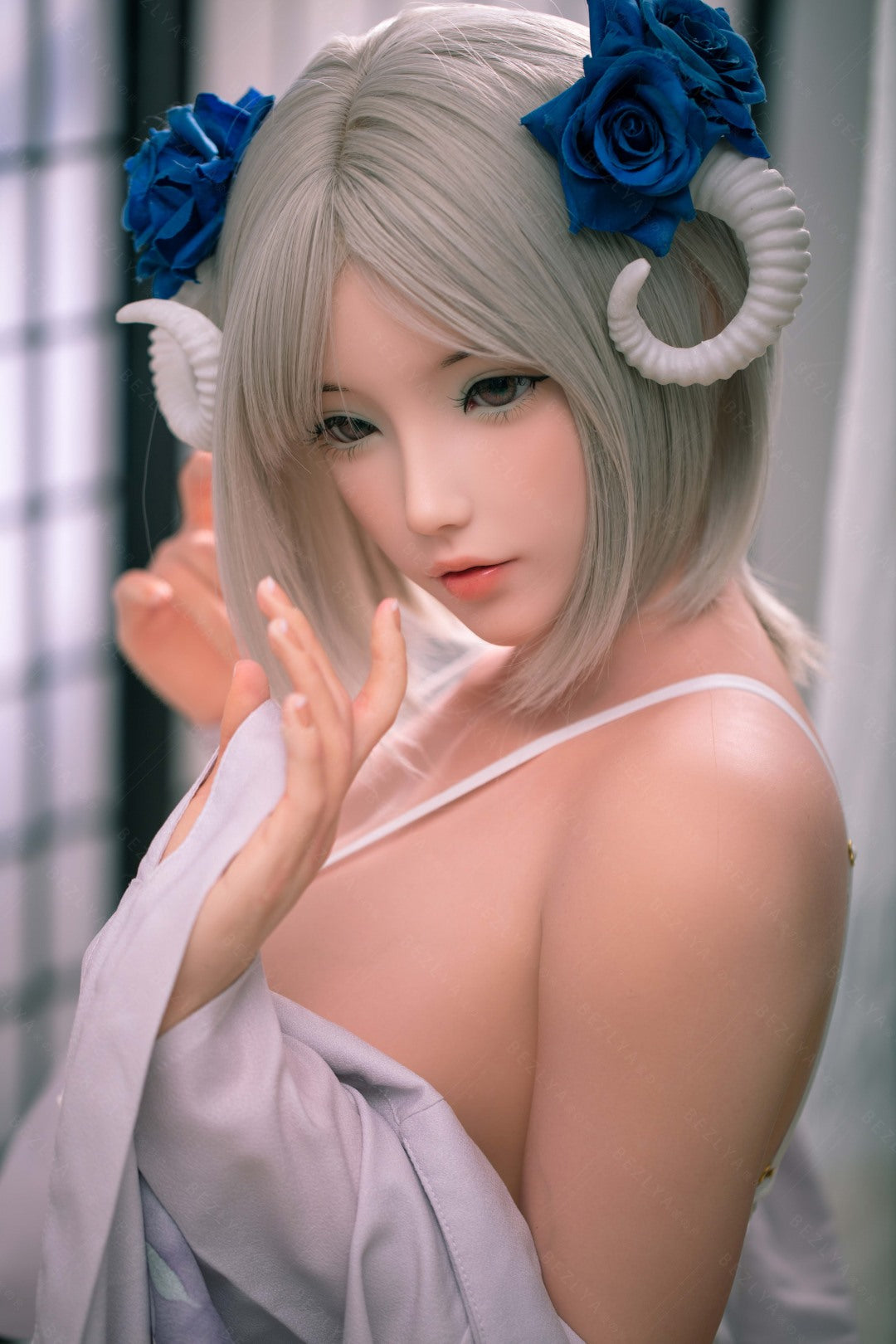 Cyrtenthera seksnukk (Bezlya Doll 160 cm G-tass 2,1 silikoon)