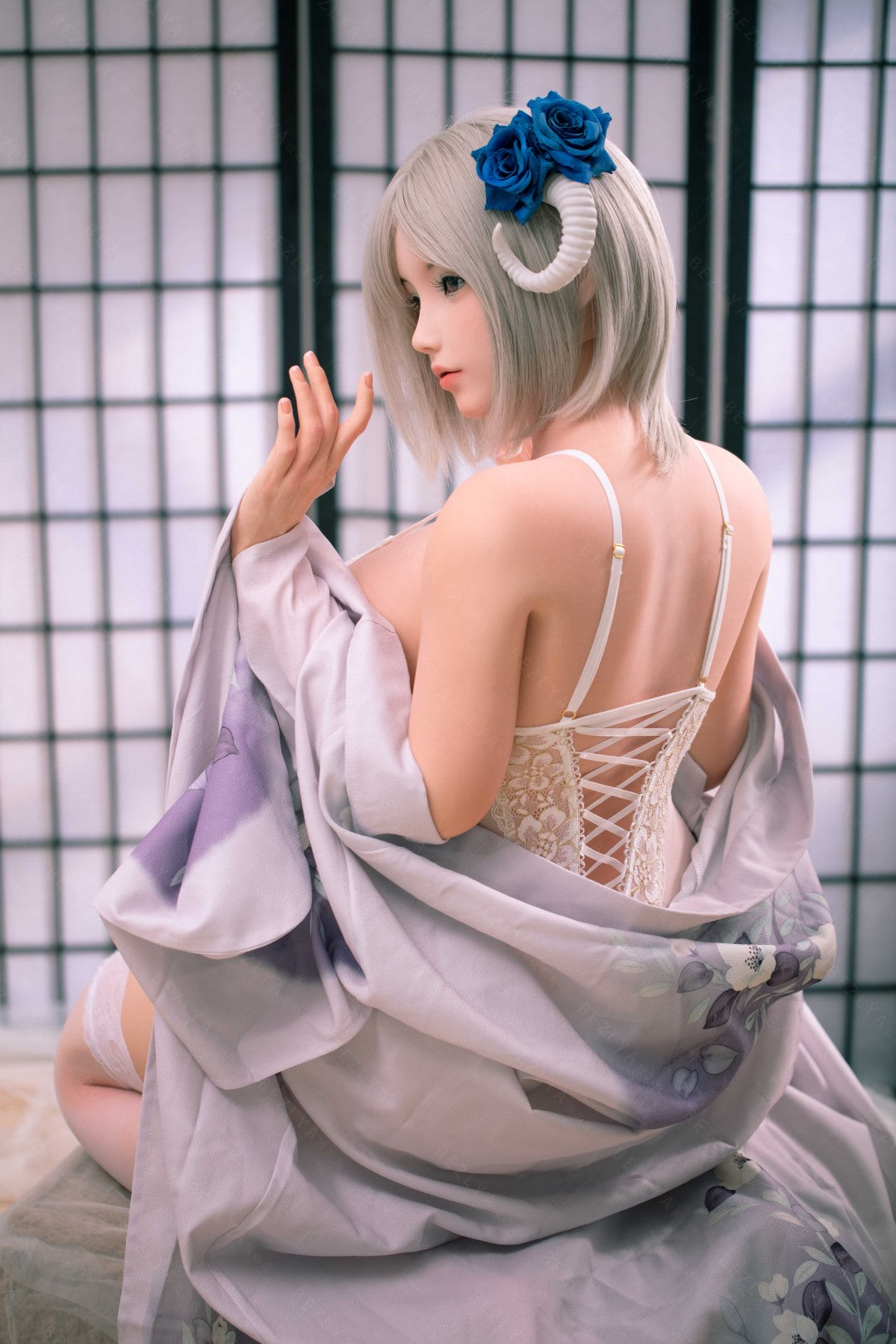 Cyrtenthera seksnukk (Bezlya Doll 160 cm G-tass 2,1 silikoon)