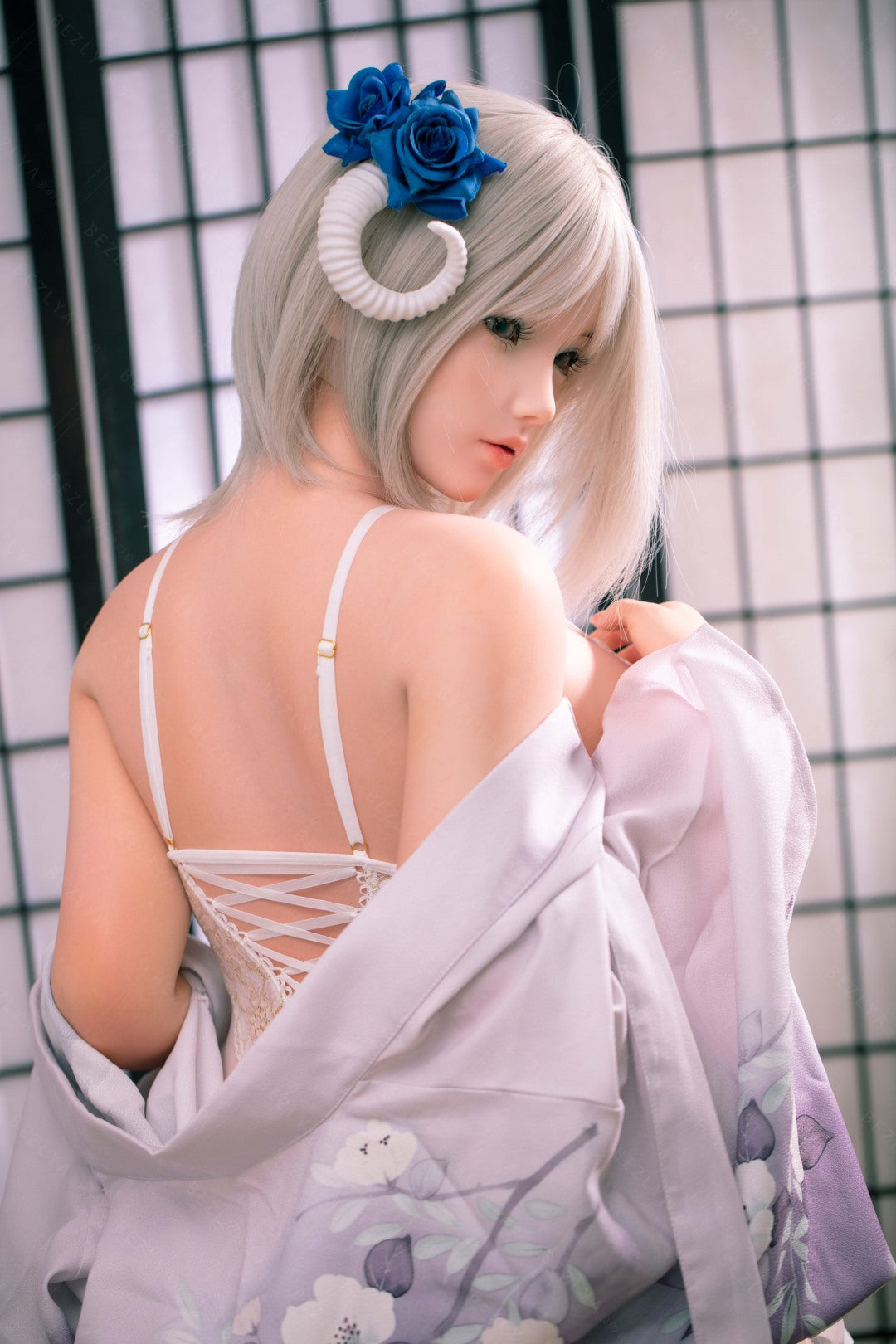 Cyrtenthera seksnukk (Bezlya Doll 160 cm G-tass 2,1 silikoon)