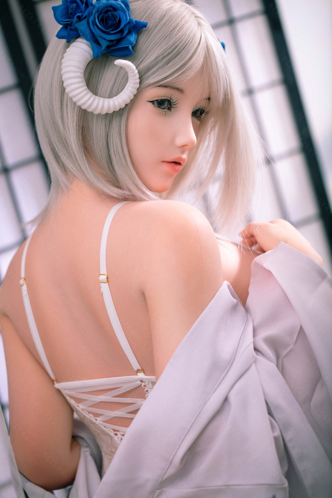 Cyrtenthera seksnukk (Bezlya Doll 160 cm G-tass 2,1 silikoon)