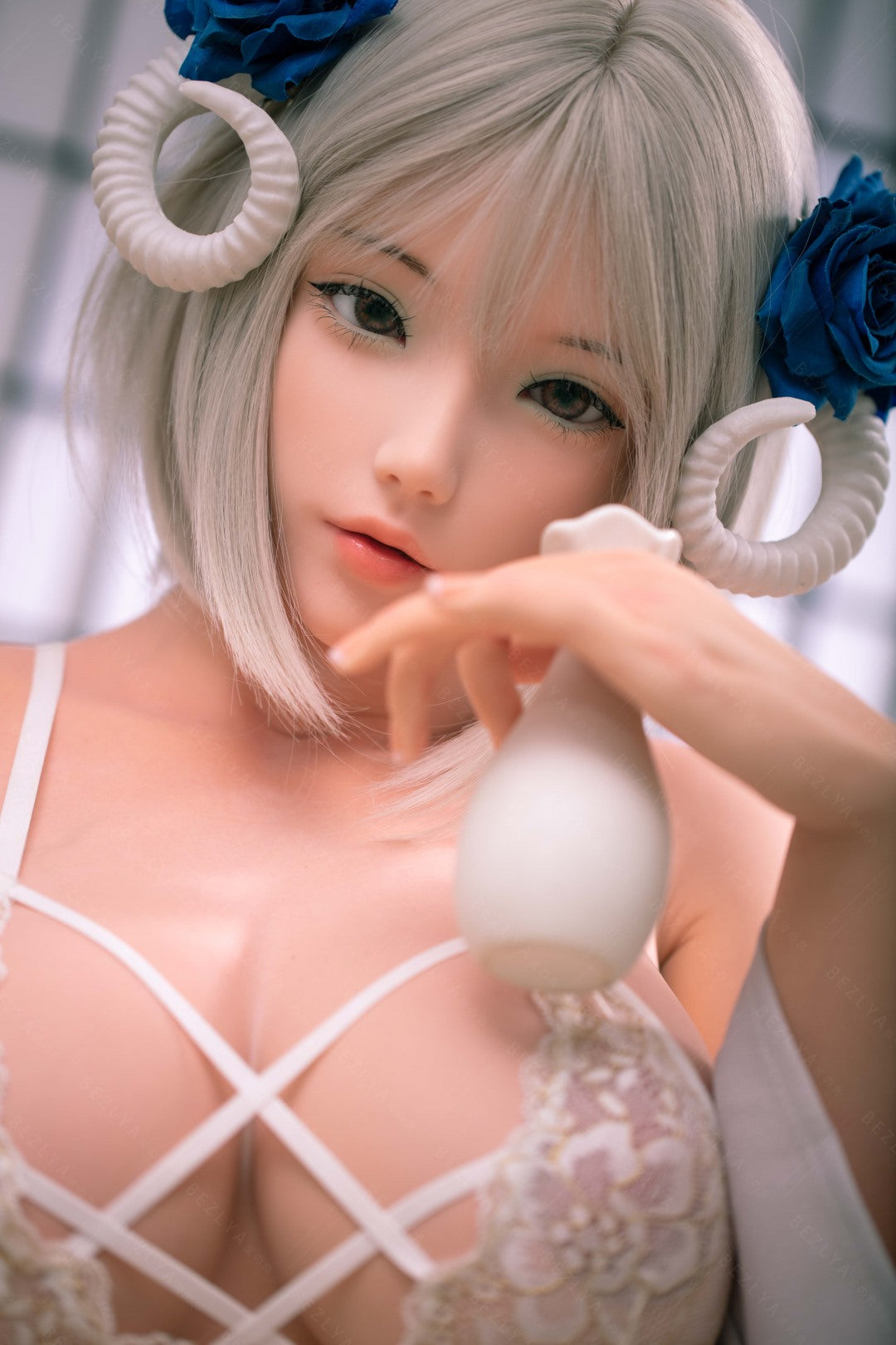 Cyrtenthera seksnukk (Bezlya Doll 160 cm G-tass 2,1 silikoon)