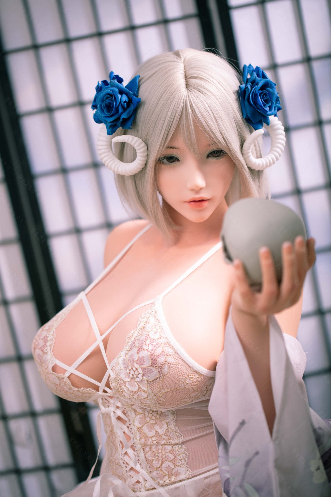 Cyrtenthera seksnukk (Bezlya Doll 160 cm G-tass 2,1 silikoon)